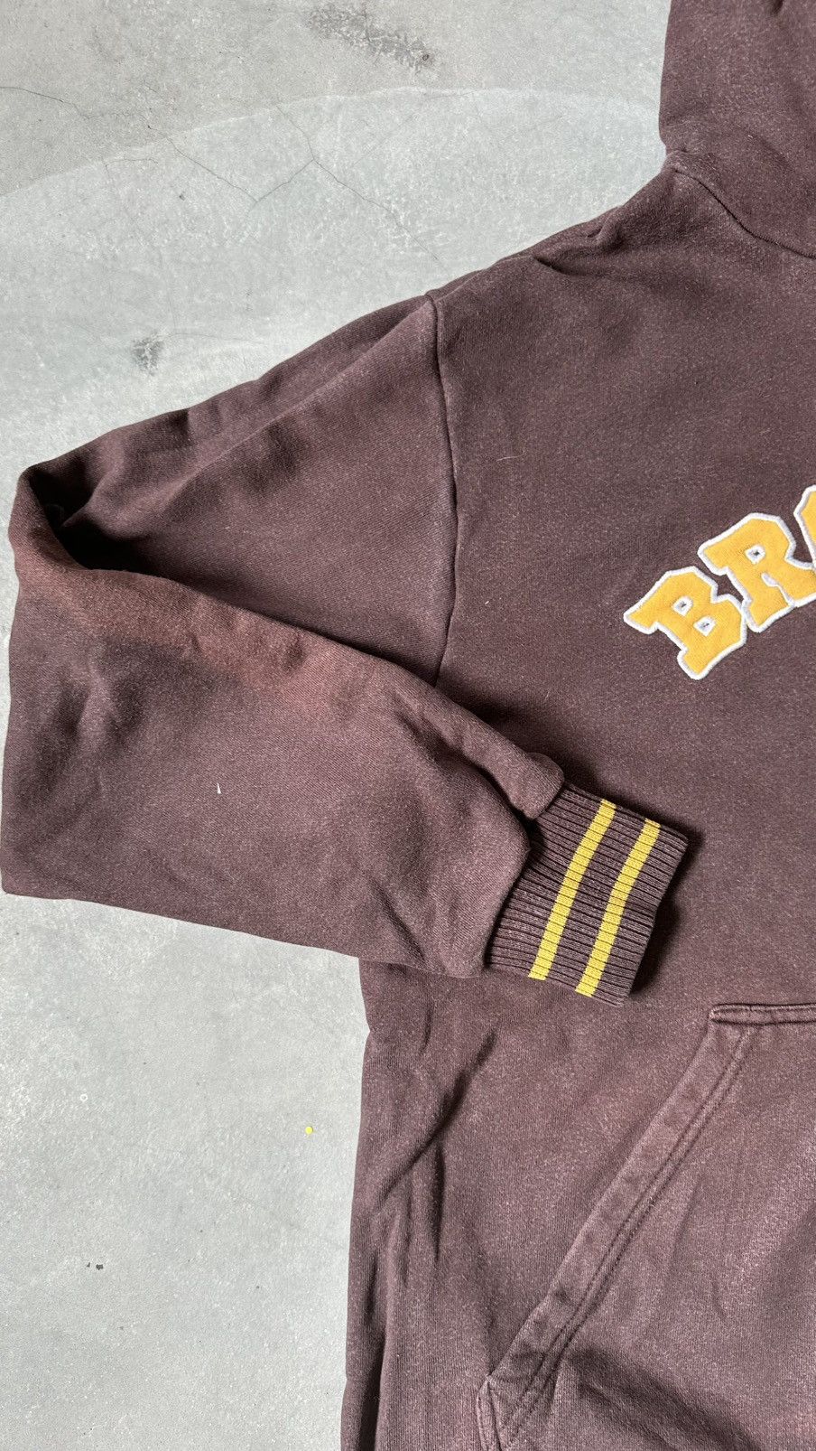 Brooklyn Industries VINTAGE BROOKLYN INDUSTRIES SPELLOUT HOODIE Size US L / EU 52-54 / 3 - 5 Thumbnail