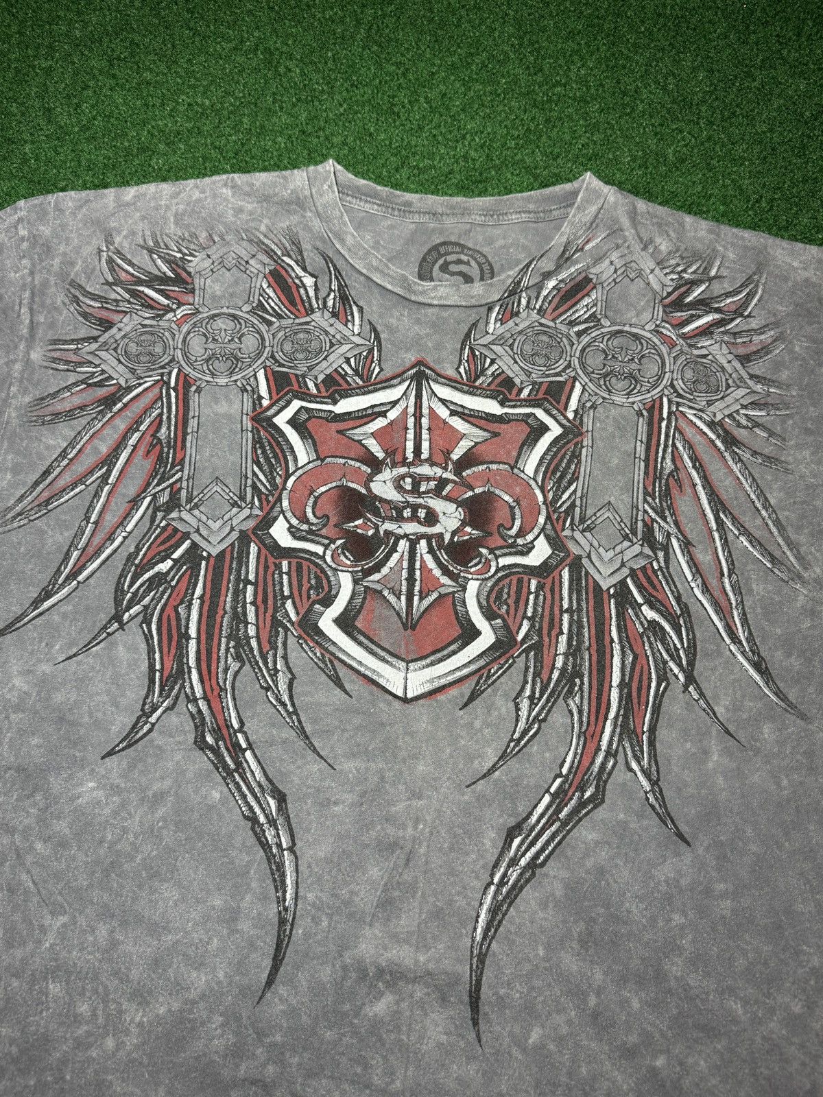 Affliction Y2K Sinister Gothic Grunge Affliction Pinkman Style T Shirt Size US XXL / EU 58 / 5 - 2 Thumbnail