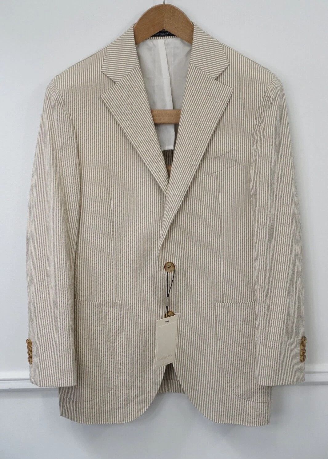 Men Suitsupply Blazer La Spalla Subalpino Beige 23 UK/US36S