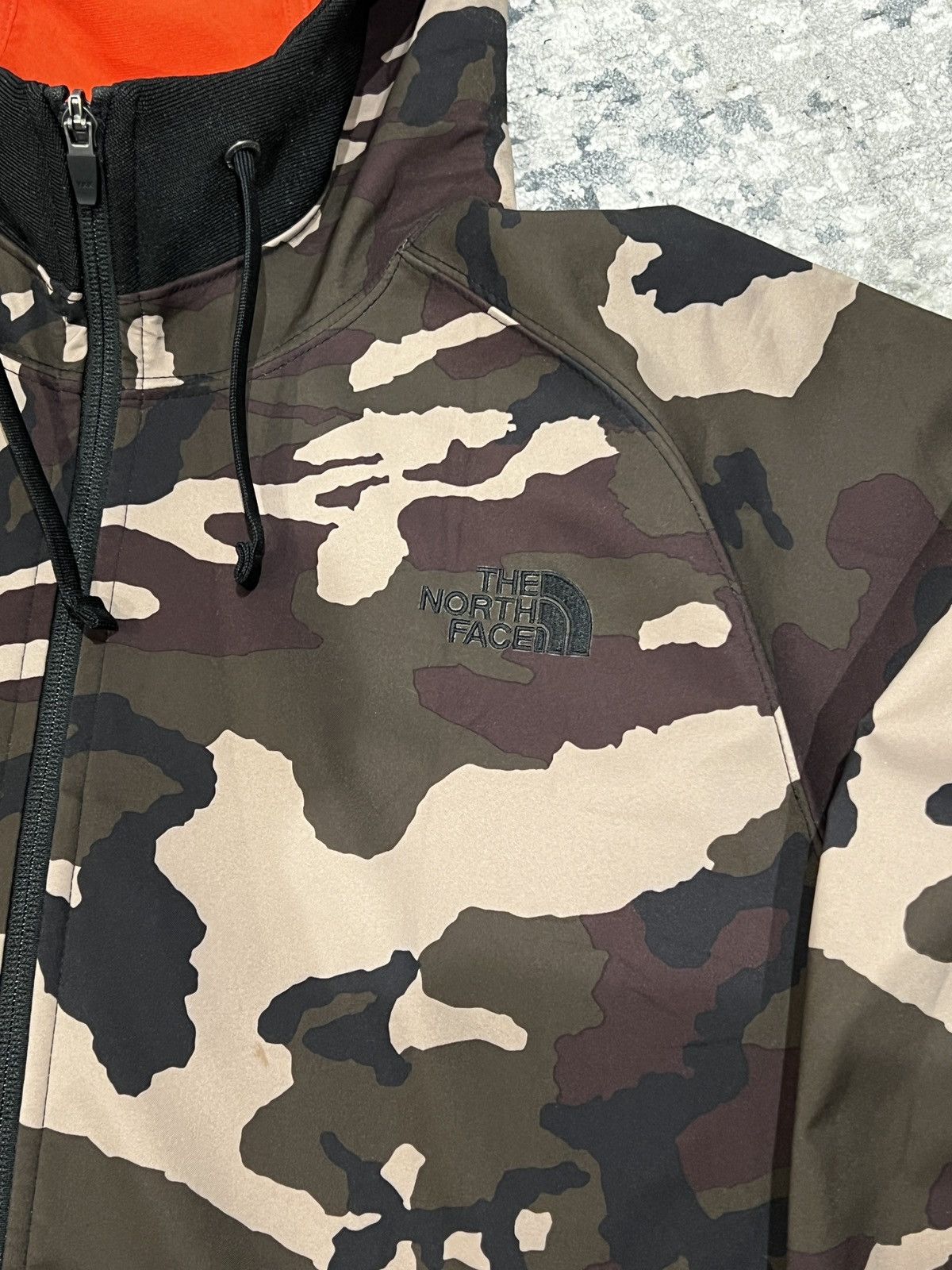 The North Face The North Face Light Rainjacket Camo FW2012 Size US L / EU 52-54 / 3 - 3 Thumbnail