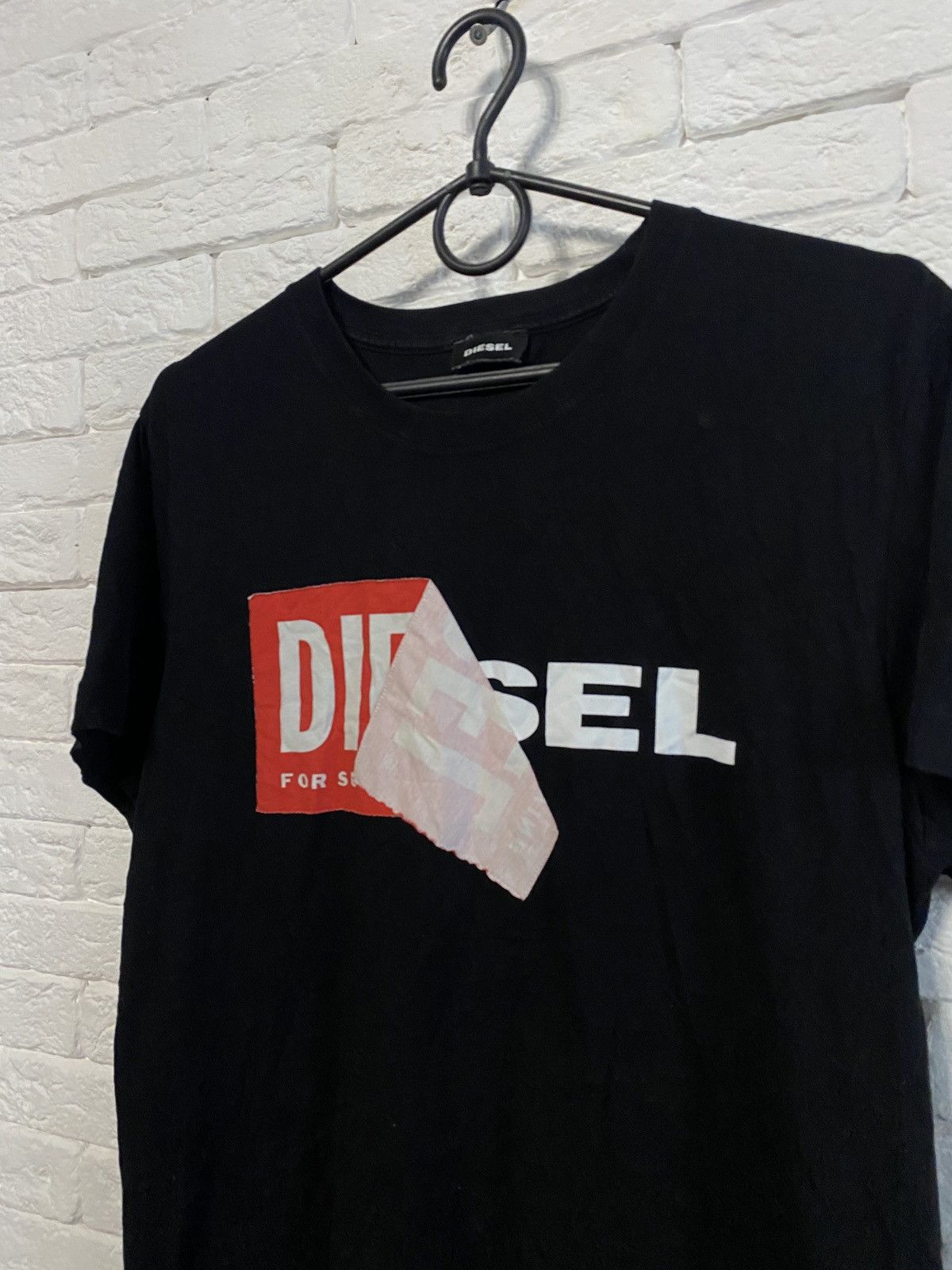 Diesel Big Logo Y2K Diesel T-shirt Opium Size US M / EU 48-50 / 2 - 2 Thumbnail