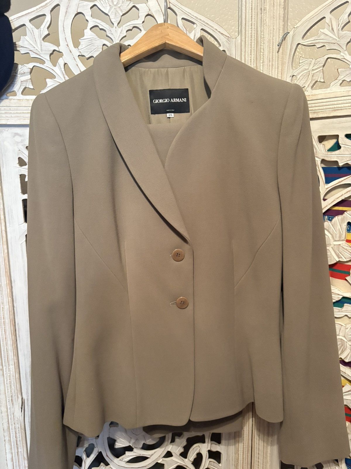 Giorgio Armani Giorgio Armani Pant Suit Size L / US 10 / IT 46 - 1 Thumbnail