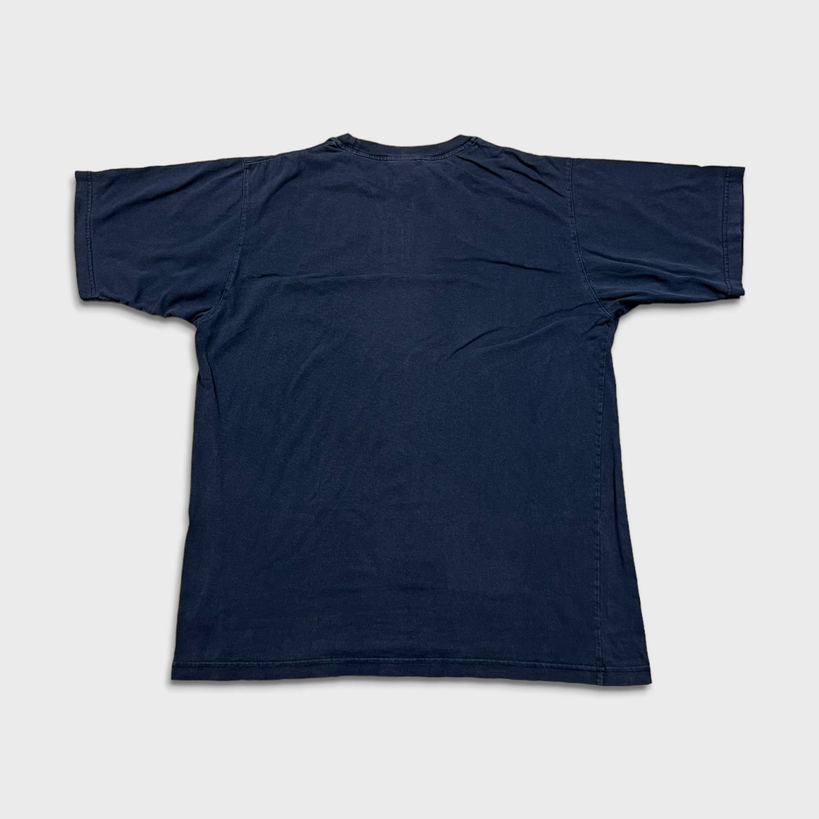 Nike × Vintage Vintage 90s Nike Sportswear T Shirt Large Swoosh Faded Tee Size US L / EU 52-54 / 3 - 4 Thumbnail