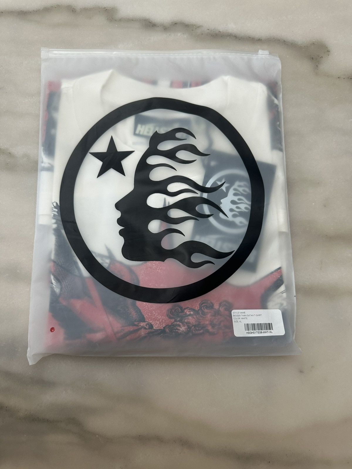 HELLSTAR HELLSTAR BIGGER THEN SATAN TEE Size US XL / EU 56 / 4 - 6 Thumbnail