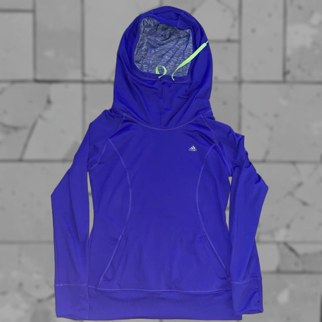 Adidas Adidas Climalite Hoodie Women's M Purple Activewear Casual Size M / US 6-8 / IT 42-44 - 1 Thumbnail