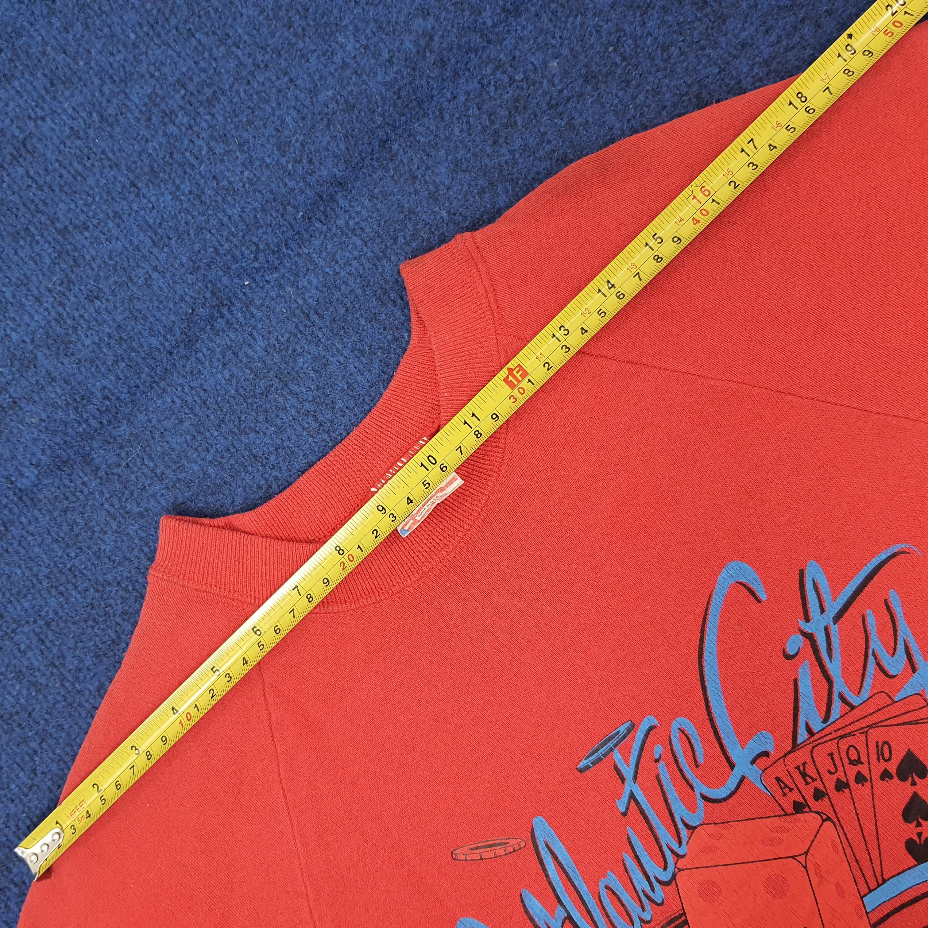 Vintage Vintage Atlantic City MLB Sweatshirt C253N3 Size US S / EU 44-46 / 1 - 8 Thumbnail