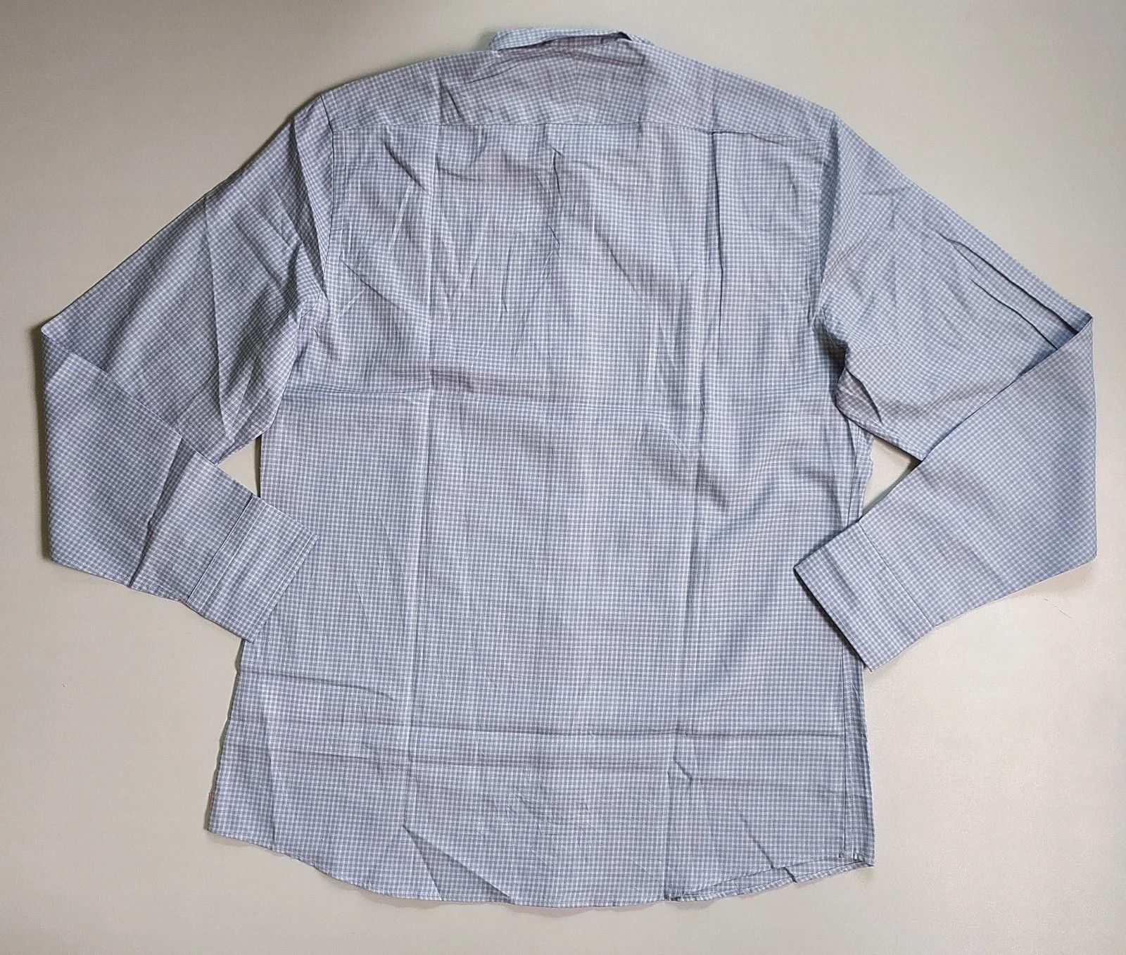 Thomas Pink Thomas Pink Tailored Fit Formal Mini Check Shirt T 0035 Size US M / EU 48-50 / 2 - 8 Thumbnail