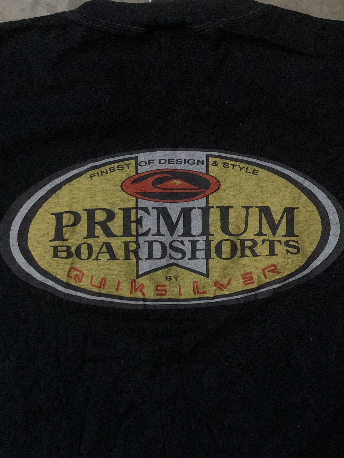 Quiksilver Vintage 90’s Quicksilver Premium Boardshorts Backhit Tee Size US L / EU 52-54 / 3 - 10 Thumbnail