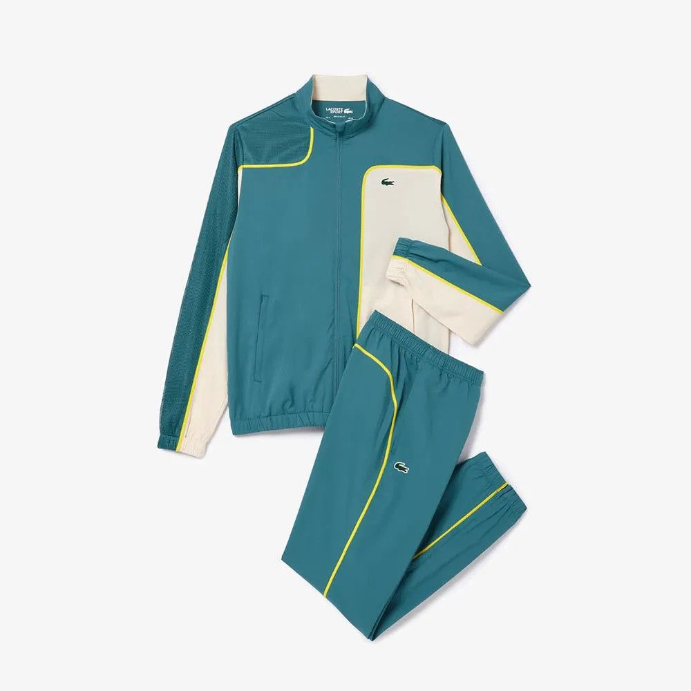 Lacoste o1s22i1n1124 Contrasting Stitching Sporty Tracksuit Size US XXL / EU 58 / 5 - 1 Thumbnail