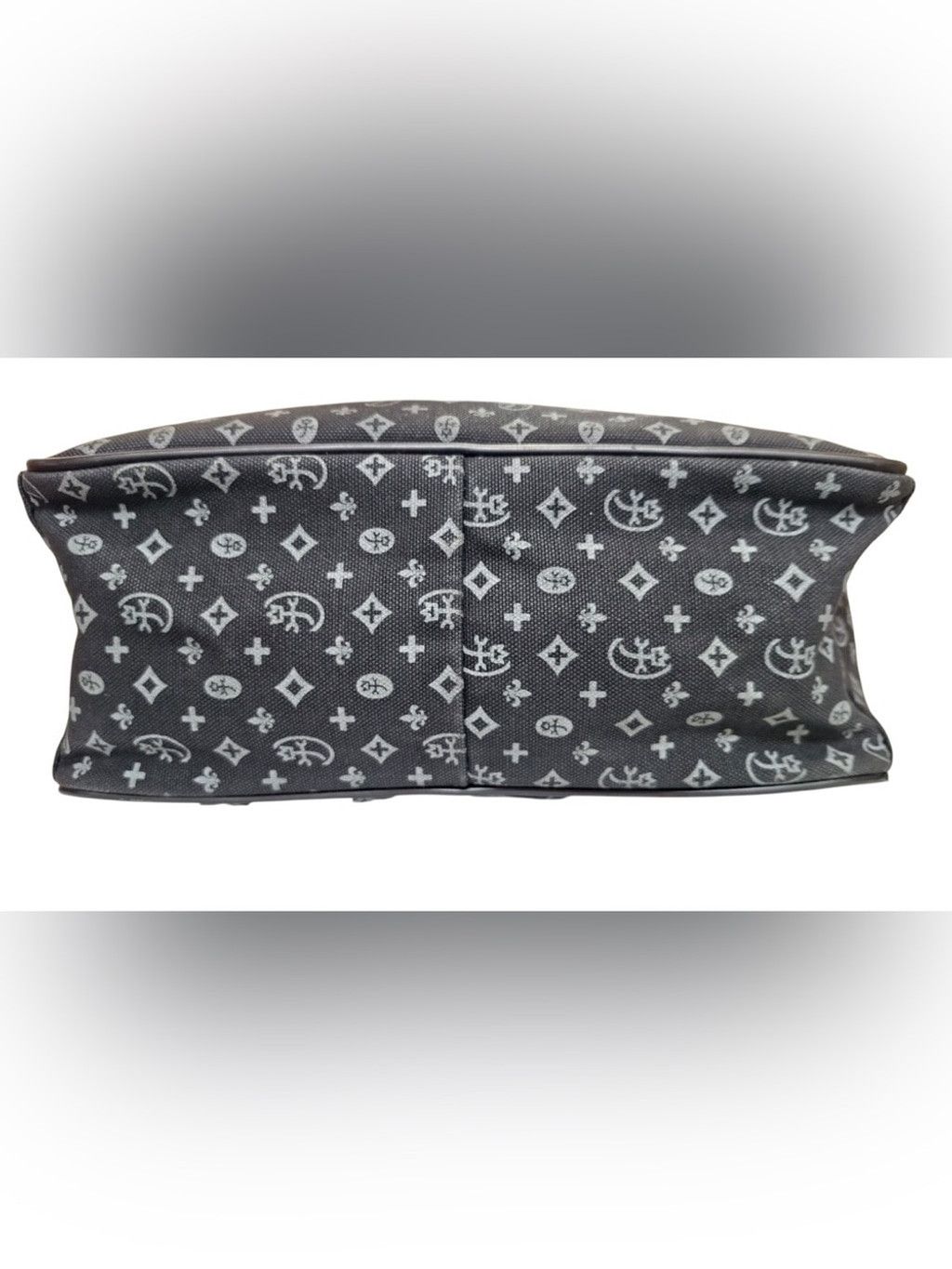 Jean Charles De Castelbajac Castelbajac Monogram Denim/ Leather Tote Size ONE SIZE - 11 Thumbnail