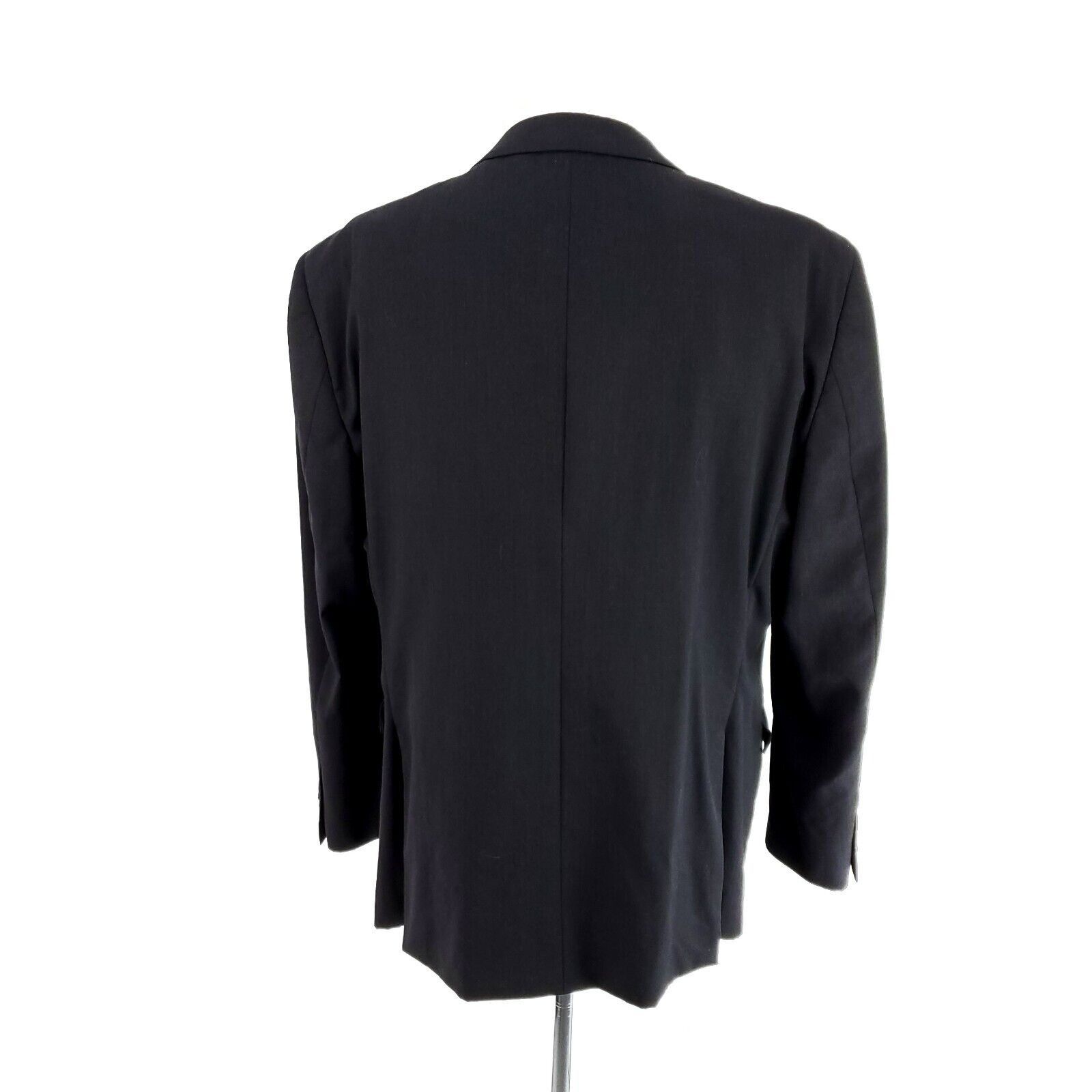 Pronto Uomo Pronto Uomo Wool 2 Button Blazer 44R Charcoal Gray Size 44R - 5 Thumbnail