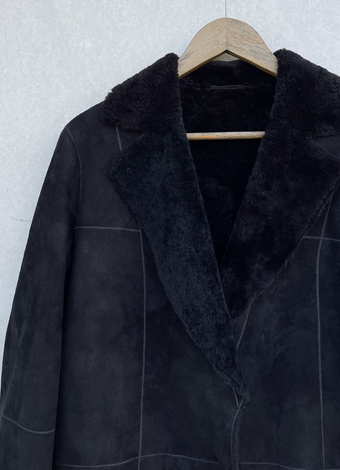 Loewe 🔥RARE🔥 LOEWE LAMBSKIN SHERLING LEATHER JACKET Size US S / EU 44-46 / 1 - 9 Thumbnail