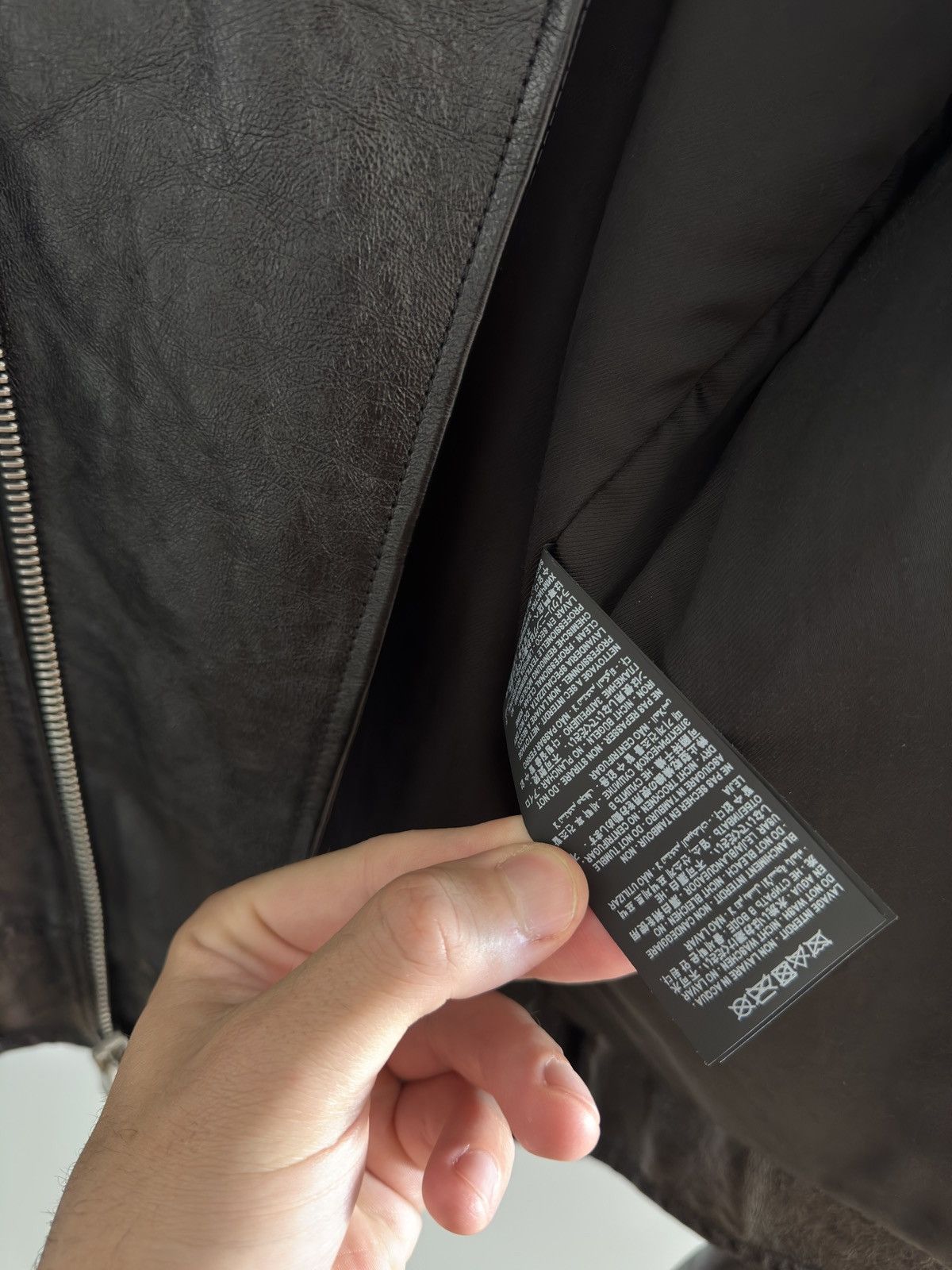 Saint Laurent Paris Saint Laurent Leather Biker Jacket Size US L / EU 52-54 / 3 - 10 Thumbnail