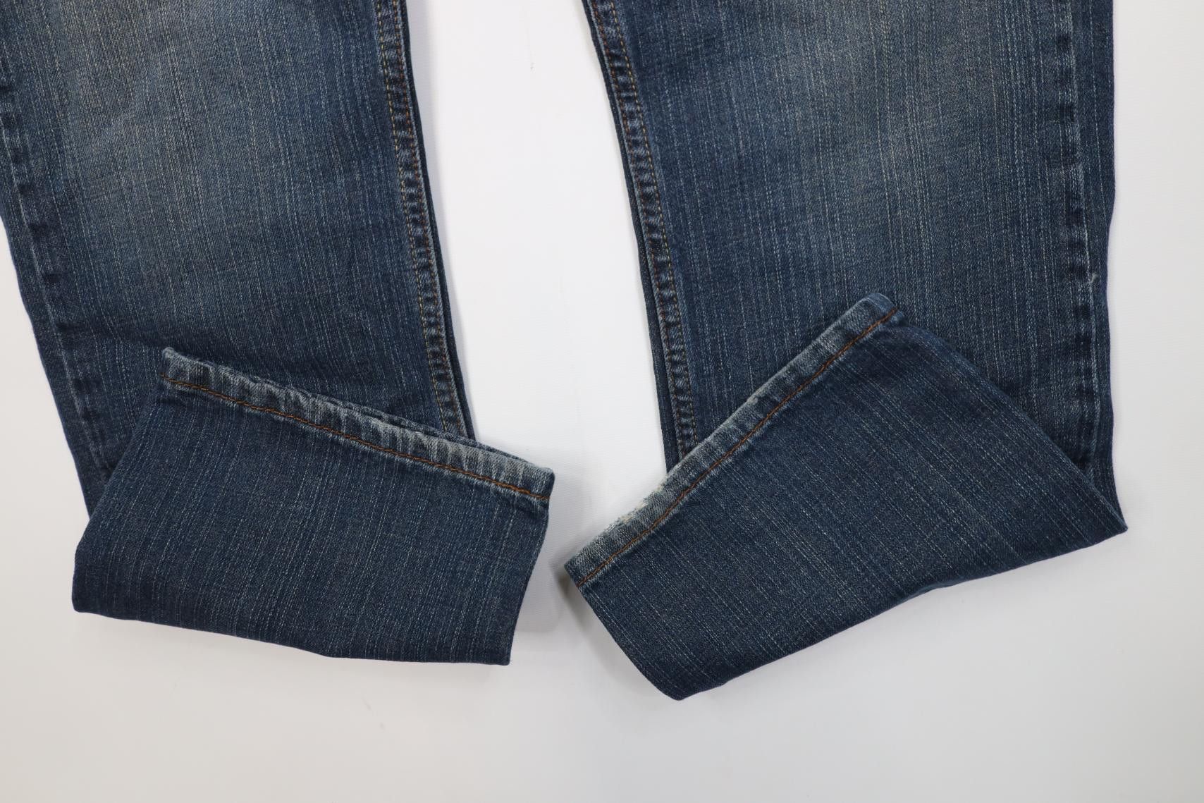 Levi's Vintage Y2K Levis 514 Slim Fit Straight Leg Denim Jeans Blue Size US 34 / EU 50 - 5 Thumbnail