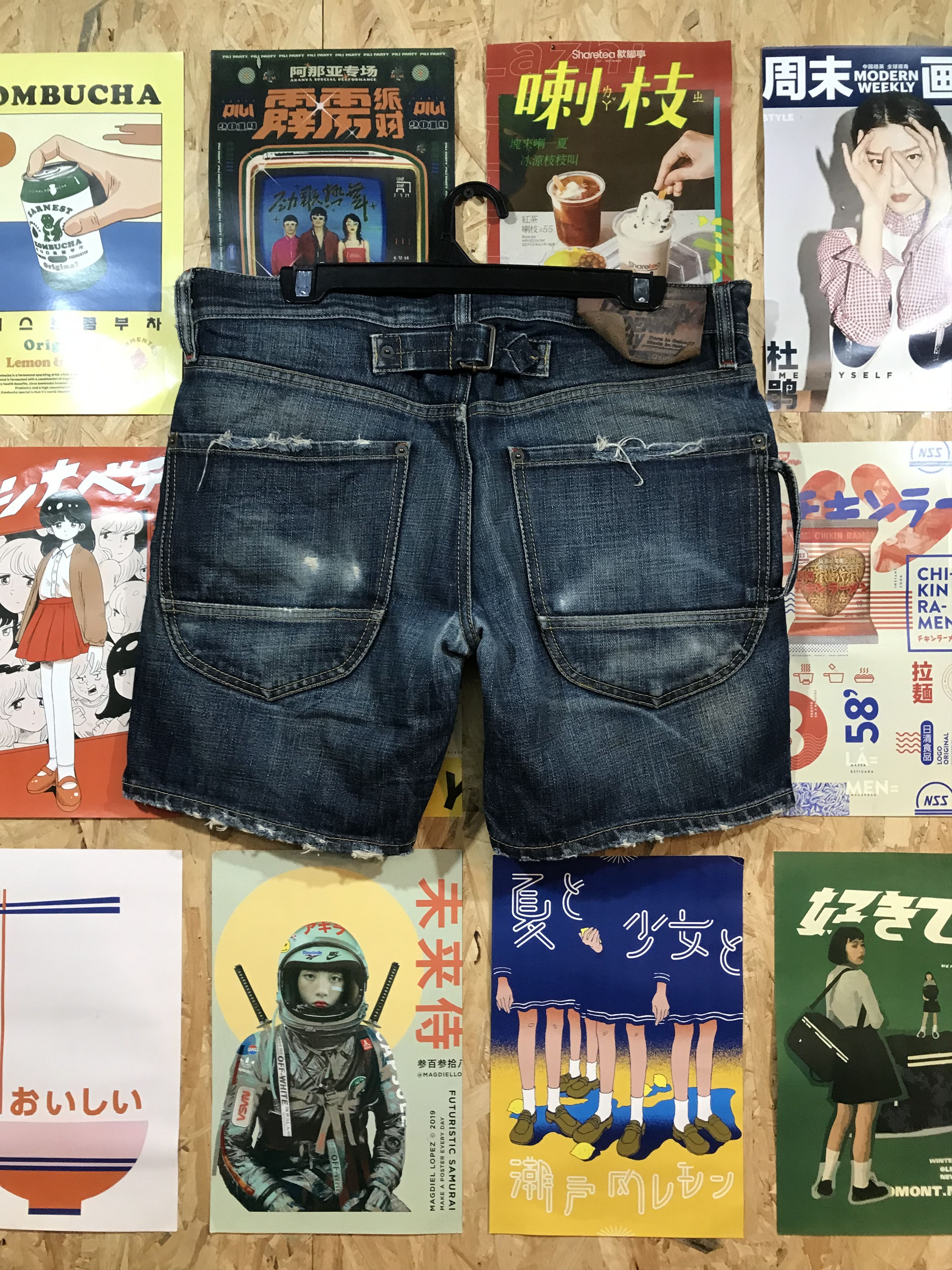Dsquared2 Dsquared2 “Rally We Live Denim Dirty” Denim Shorts Size US 35 - 6 Thumbnail