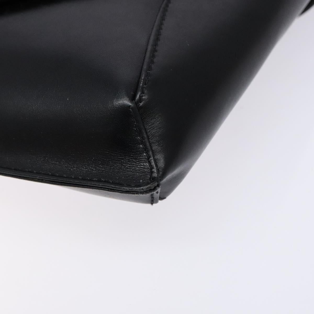 Gucci GUCCI Shoulder Bag Leather Black Gold Size ONE SIZE - 11 Thumbnail
