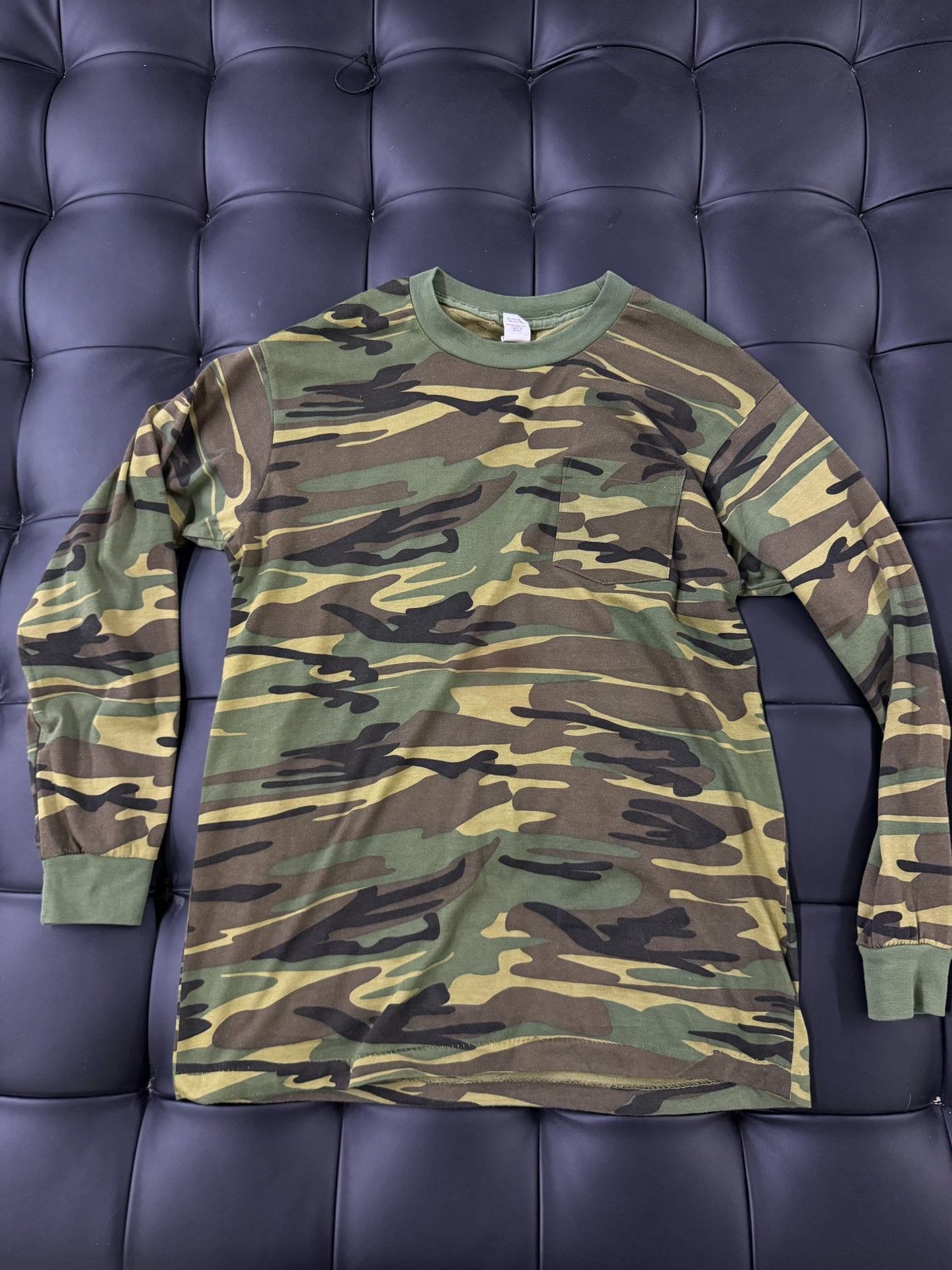 Vintage Vintage US Army Camouflage Top 80-90s Size US M / EU 48-50 / 2 - 1 Thumbnail