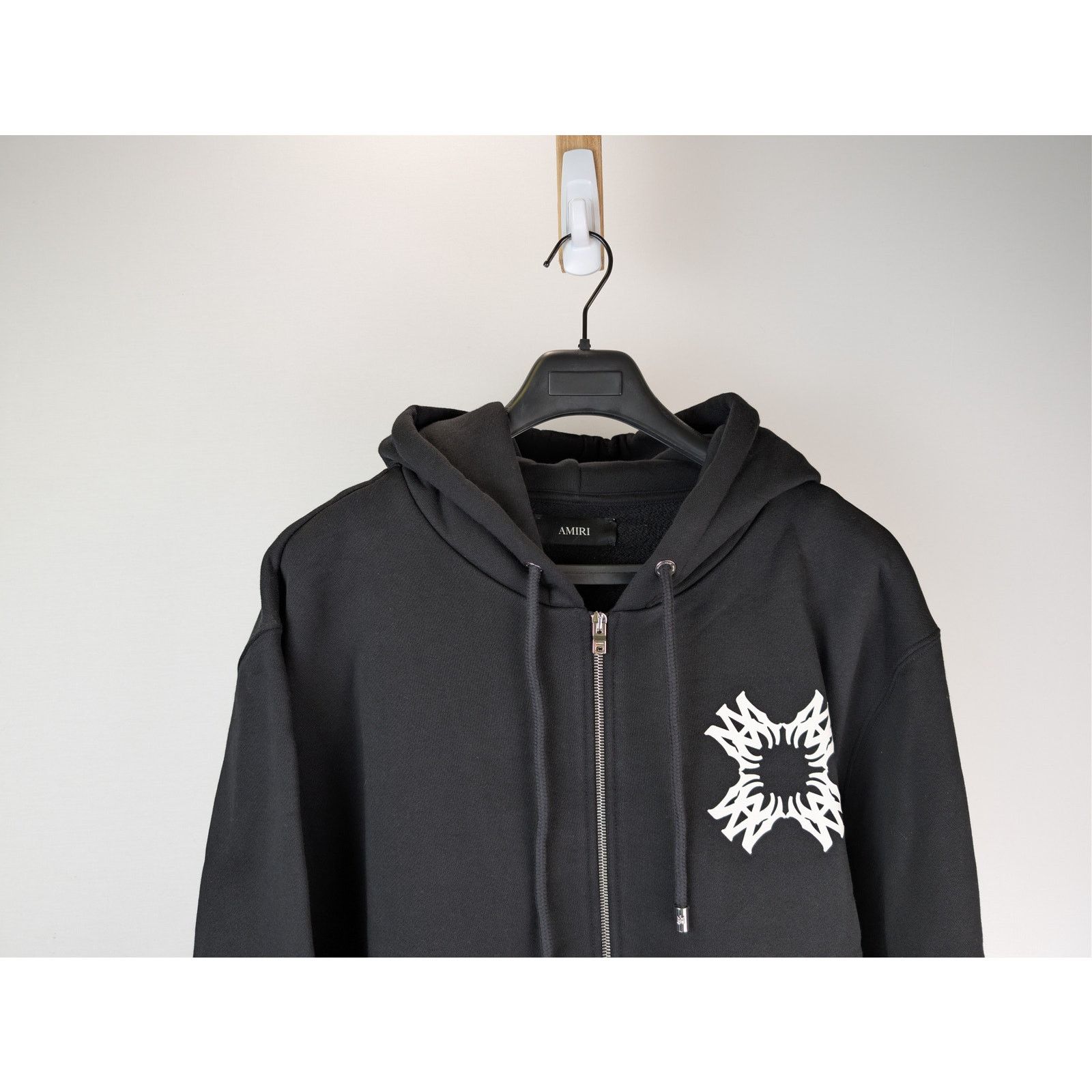 Amiri o1rshd1 MA Quad Zip up Hoodie in Black Size US XXL / EU 58 / 5 - 3 Thumbnail