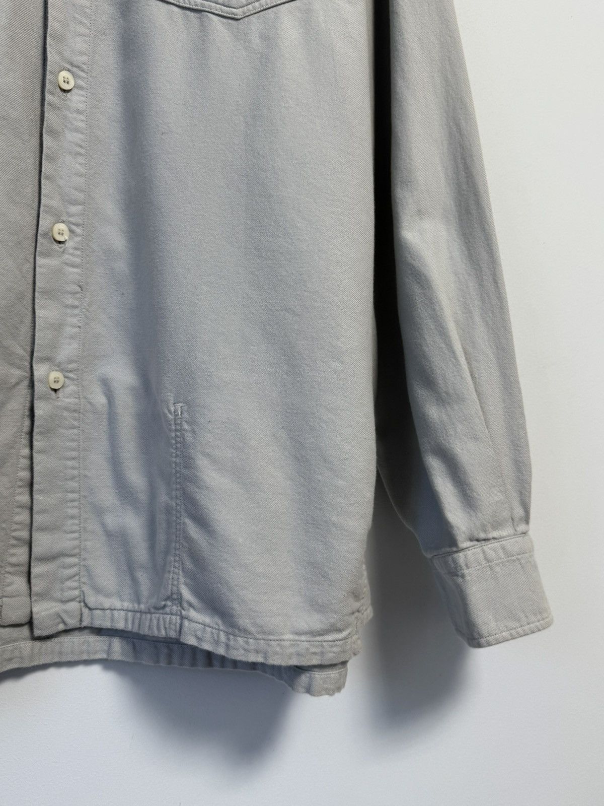 Stone Island Stone Island Button Up Shirt Denim Size US XL / EU 56 / 4 - 4 Thumbnail