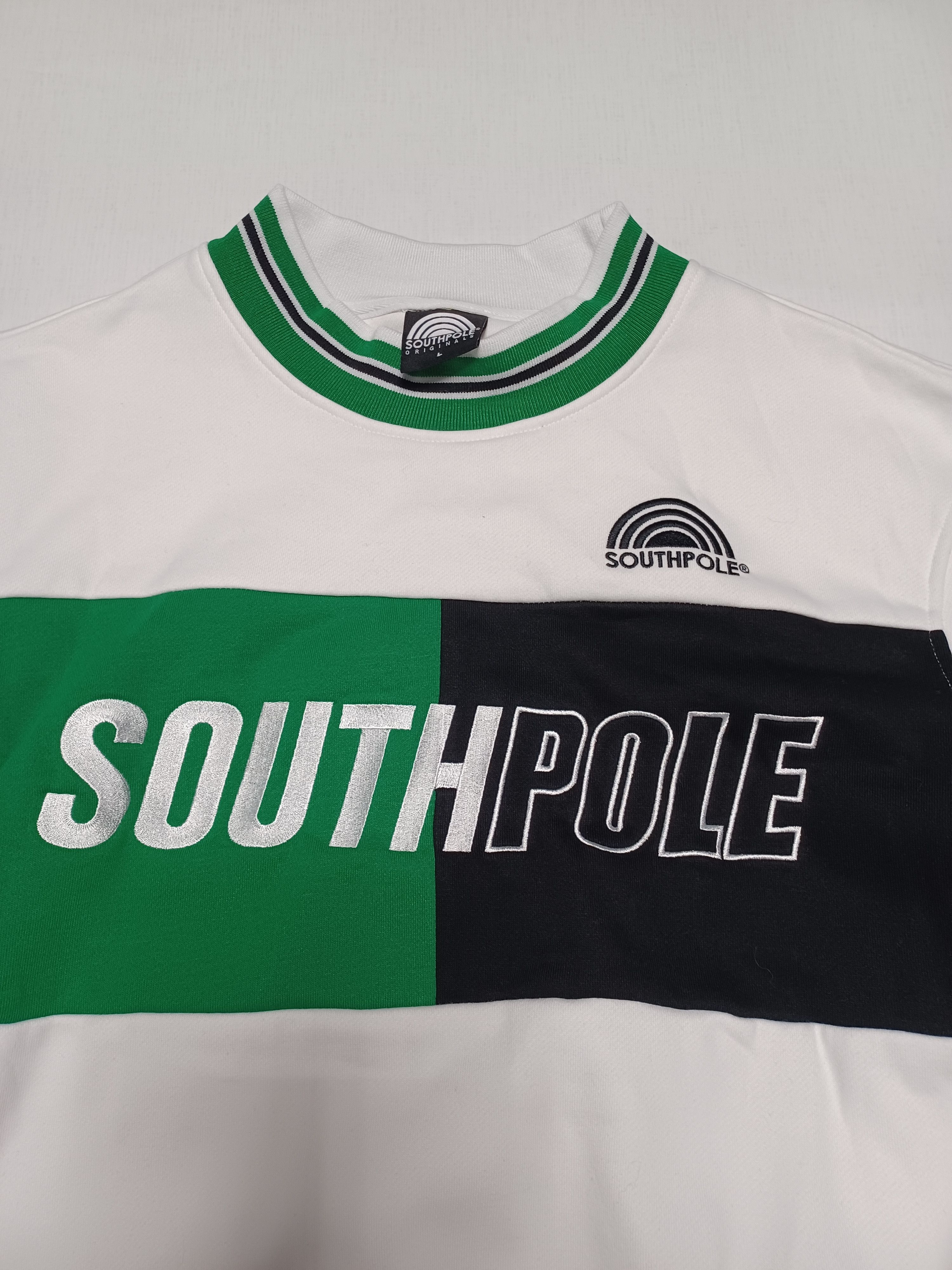 Southpole SOUTHPOLE BIGLOGO EMBROIDERED SWEATSHIRT ON FLEECE NEW!!! Size US L / EU 52-54 / 3 - 3 Thumbnail
