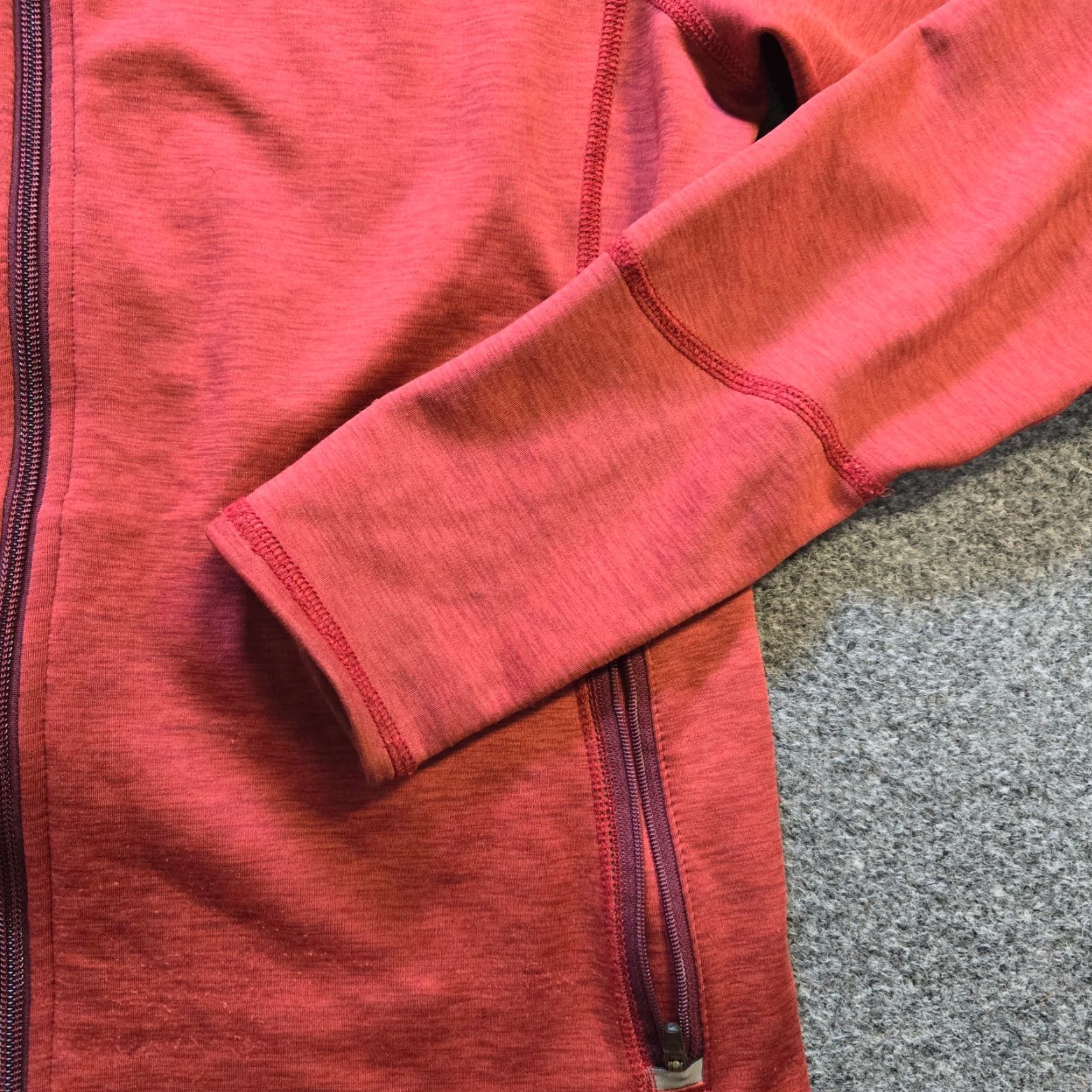 Vintage LL Bean Jacket Womens Size Small Red Hoodie Full Zip Sweatshirt Pockets Casual Size S / US 4 / IT 40 - 4 Thumbnail