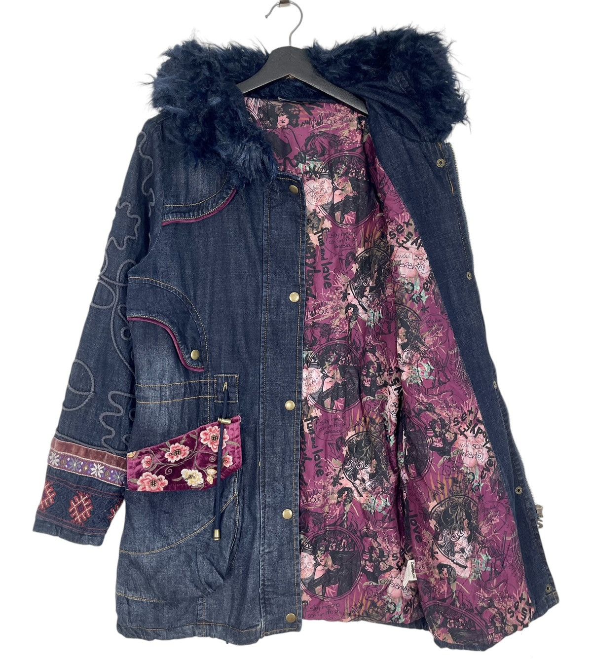 Desigual DESIGUAL DENIM JACKET Size S / US 4 / IT 40 - 7 Thumbnail