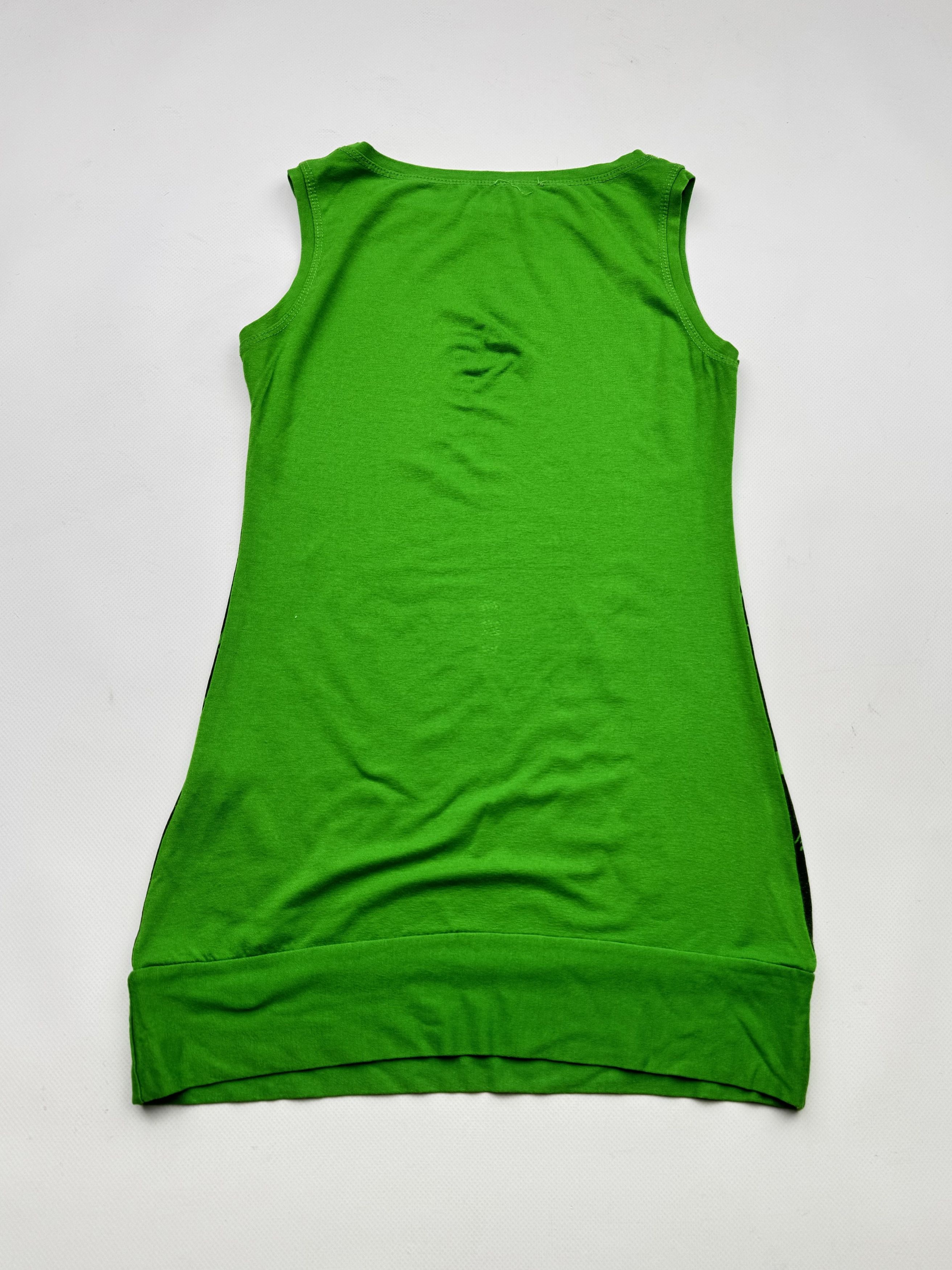 Vintage 90's Printed Tank Top B273(V397)E2 Size XS / US 0-2 / IT 36-38 - 4 Thumbnail
