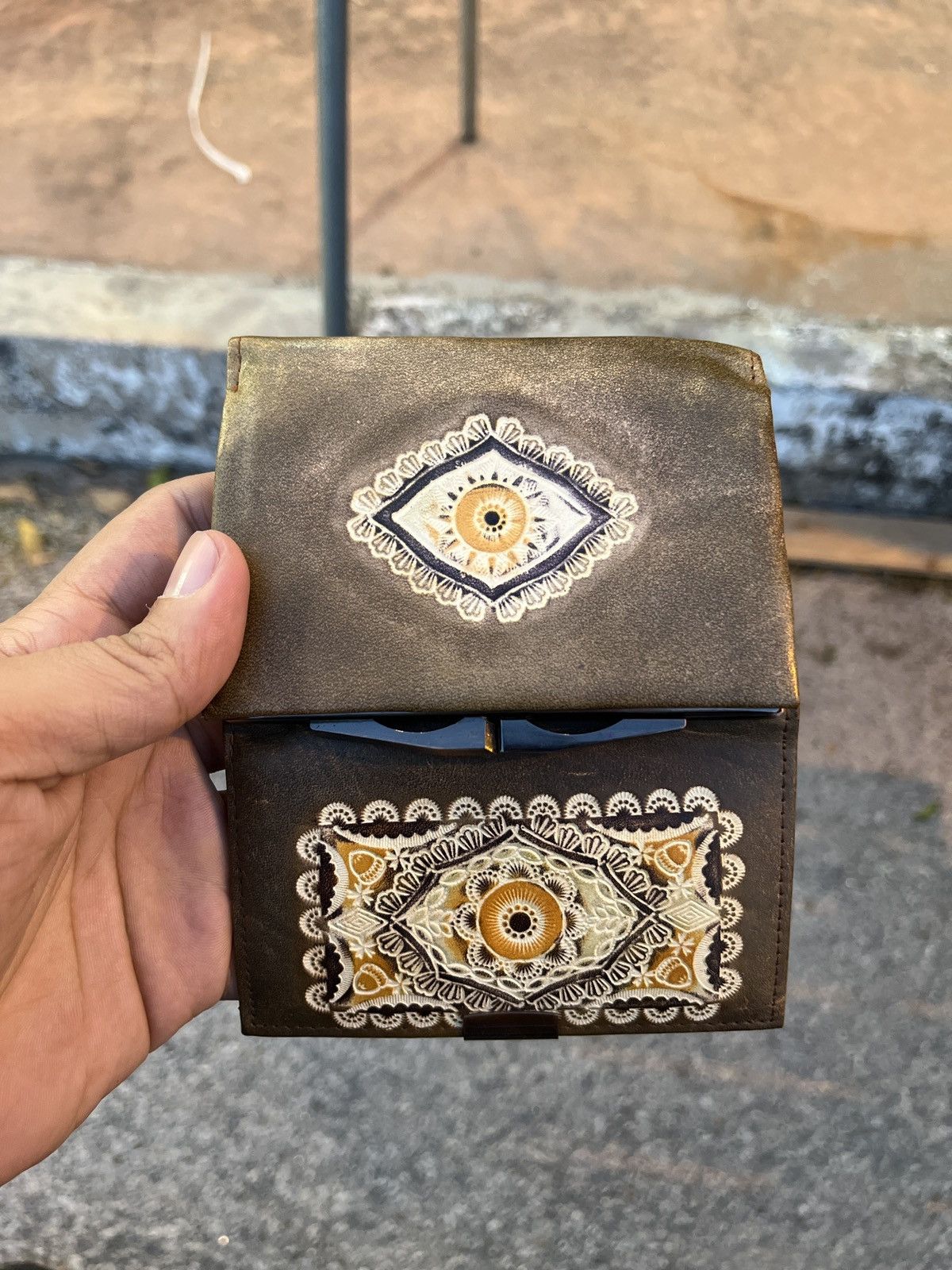 Vintage Vintage Wallet Evil Eye Size ONE SIZE - 1 Thumbnail