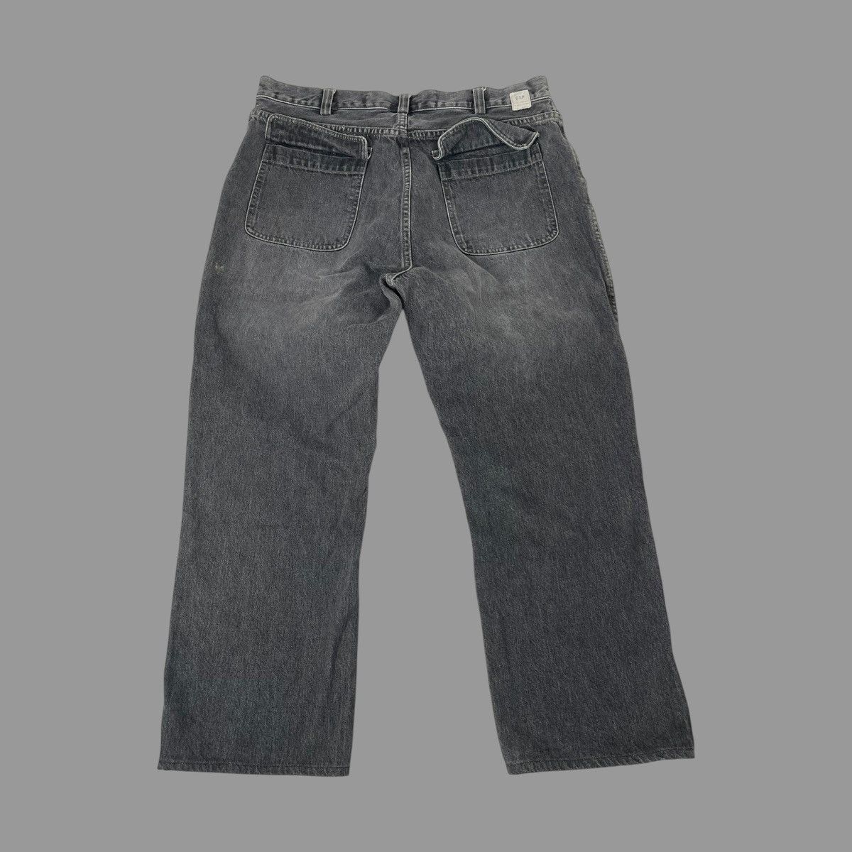 Gap × Vintage Vintage 90s gap military denim pants Size US 34 / EU 50 - 2 Thumbnail
