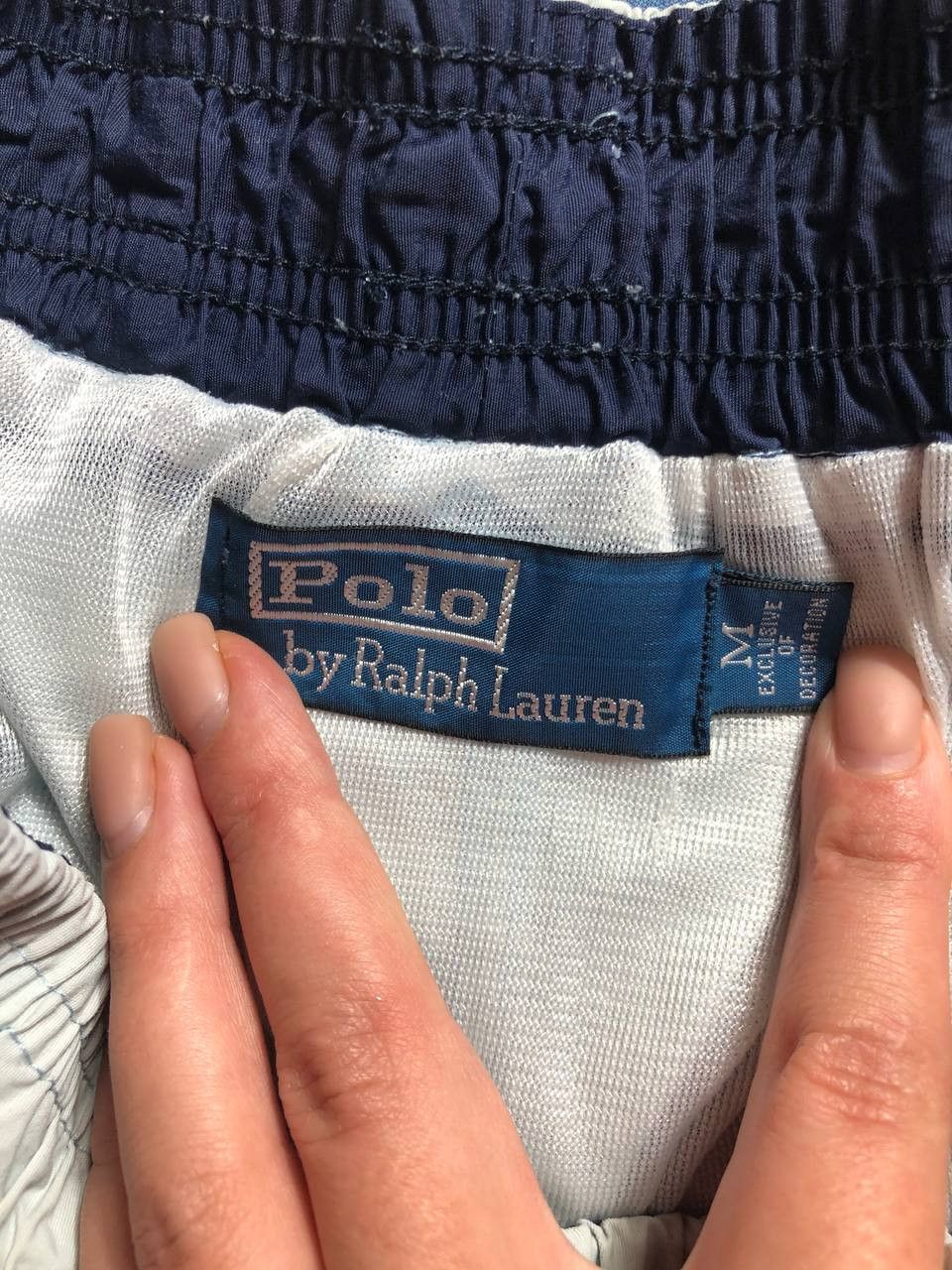 Polo Ralph Lauren × Vintage Vintage Y2K Polo Ralph Lauren Swim Shorts Size US 32 / EU 48 - 2 Thumbnail