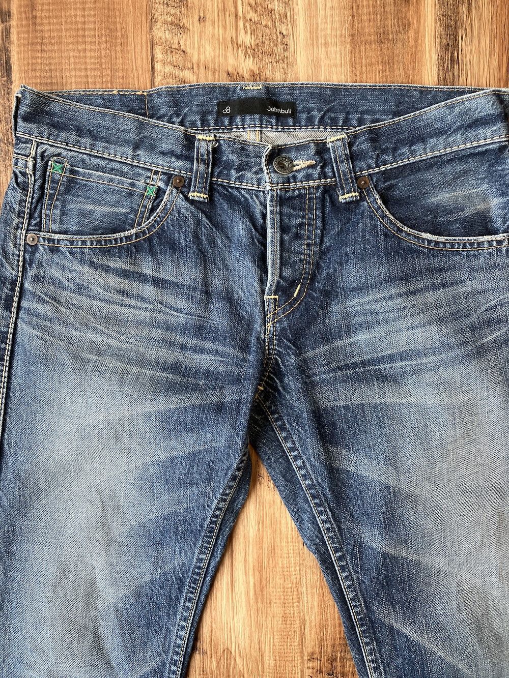 Johnbull JOHNBULL for Women AP725 W32 x L32 Slim-fit Selvedge Size 32" / US 10 / IT 46 - 5 Thumbnail