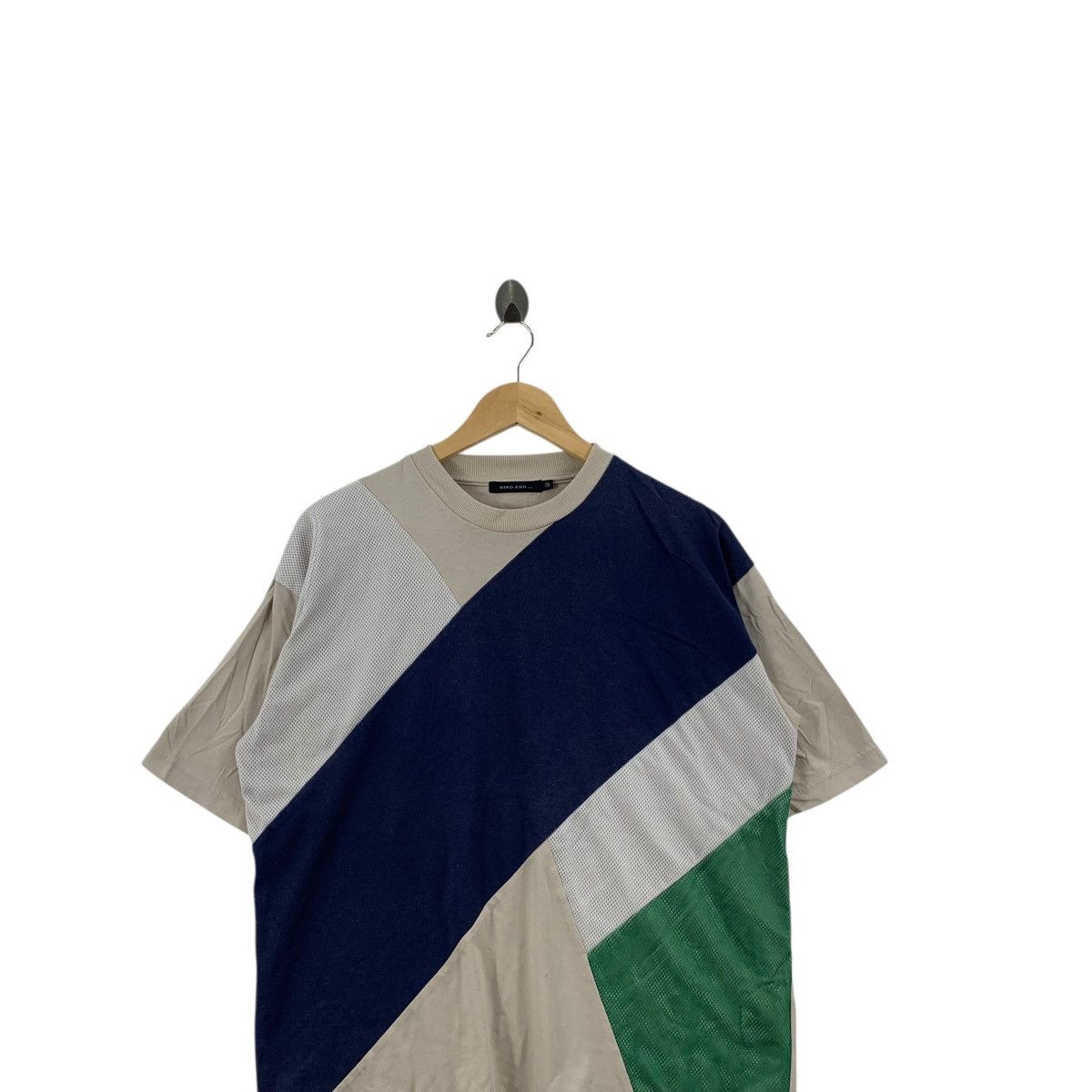 Other NIKO AND… JAPAN Shibuya Collection Striped Baggy Tee Shirt Size M / US 6-8 / IT 42-44 - 2 Thumbnail