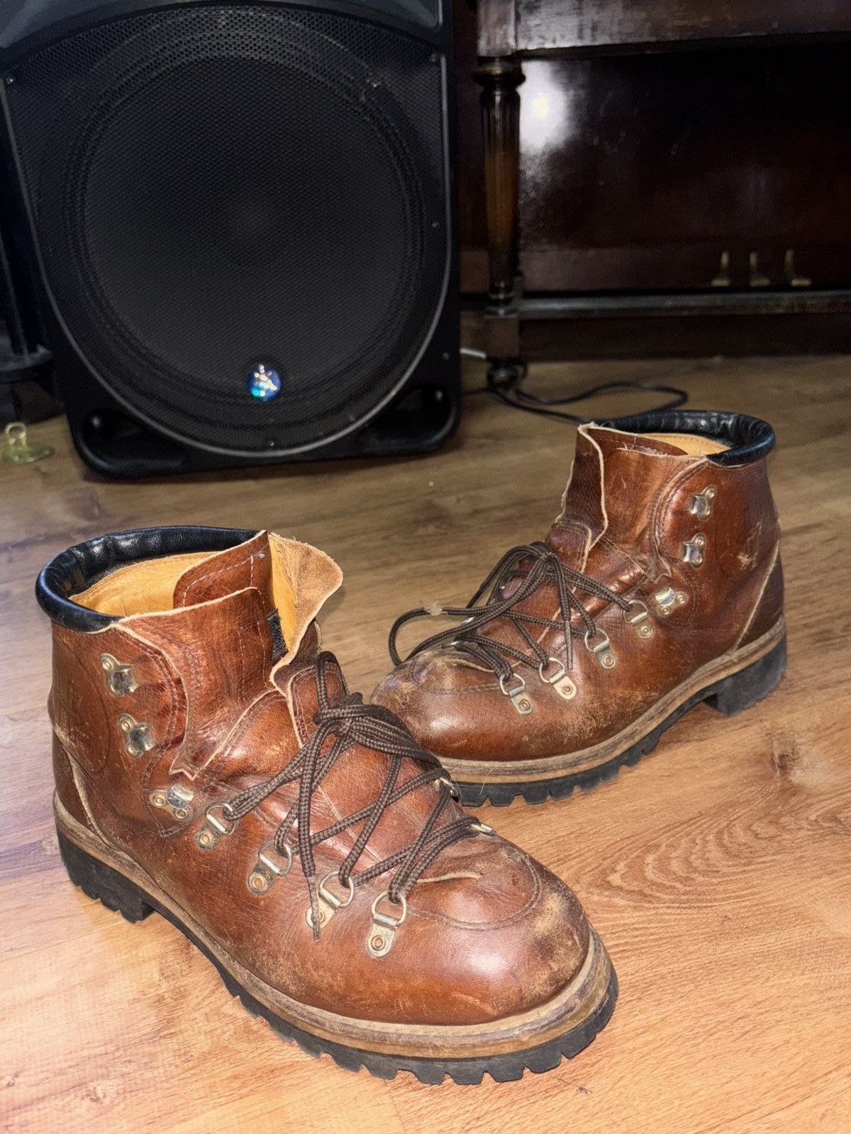 Hermes Hermes brown hiking boots Size US 8.5 / EU 41-42 - 1 Thumbnail