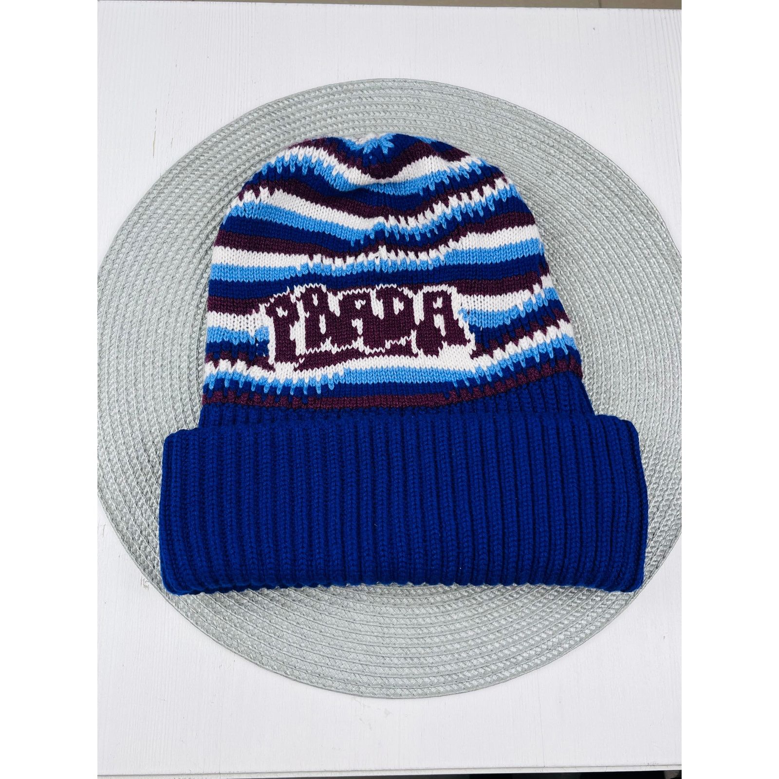 Prada Prada Sport 00s Beanie Wool Hat Red Label Logo | Grailed