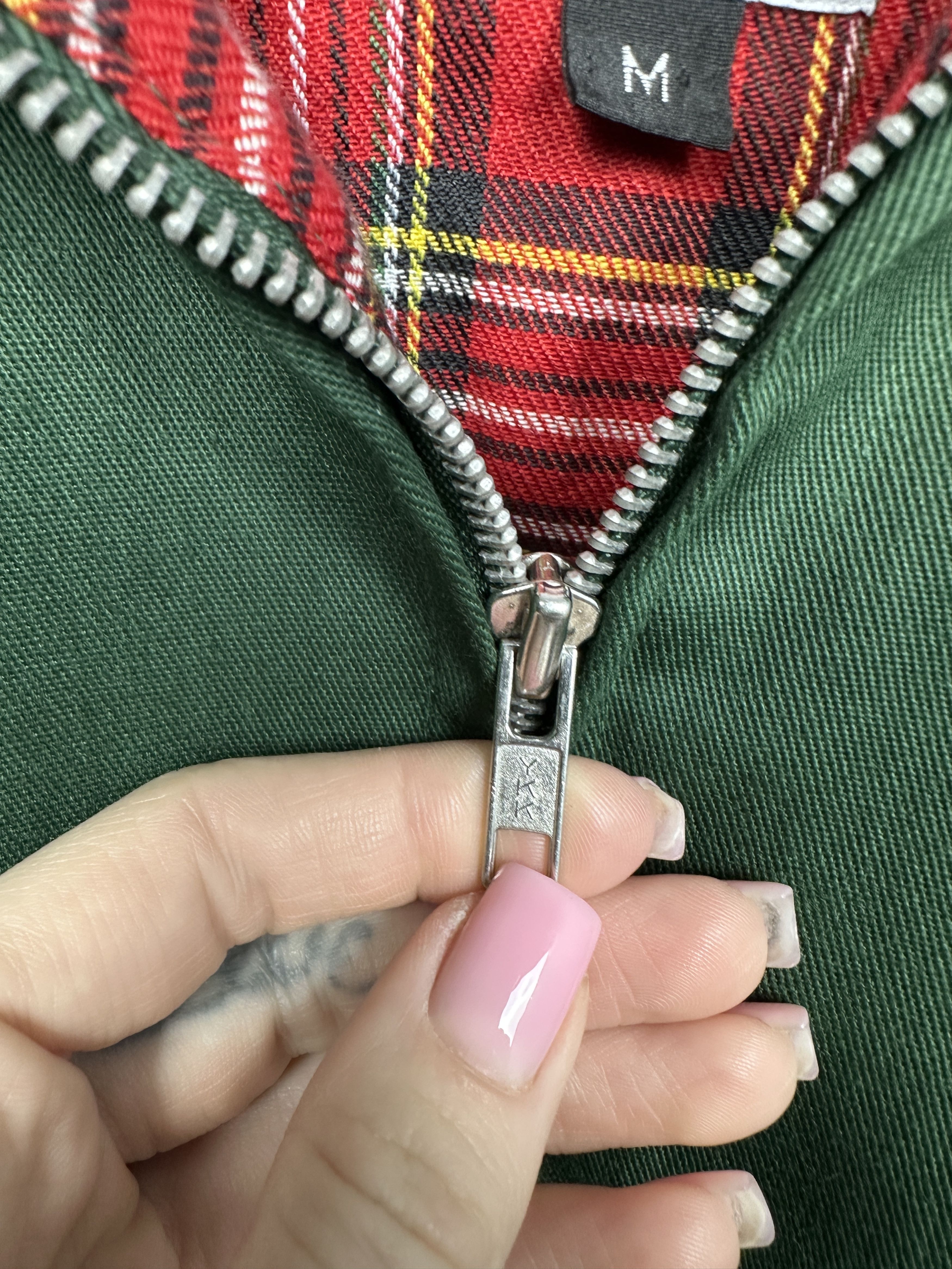 New England Outerwear Vintage England Plaid Lined Collared Bomber Jacket Size US M / EU 48-50 / 2 - 4 Thumbnail