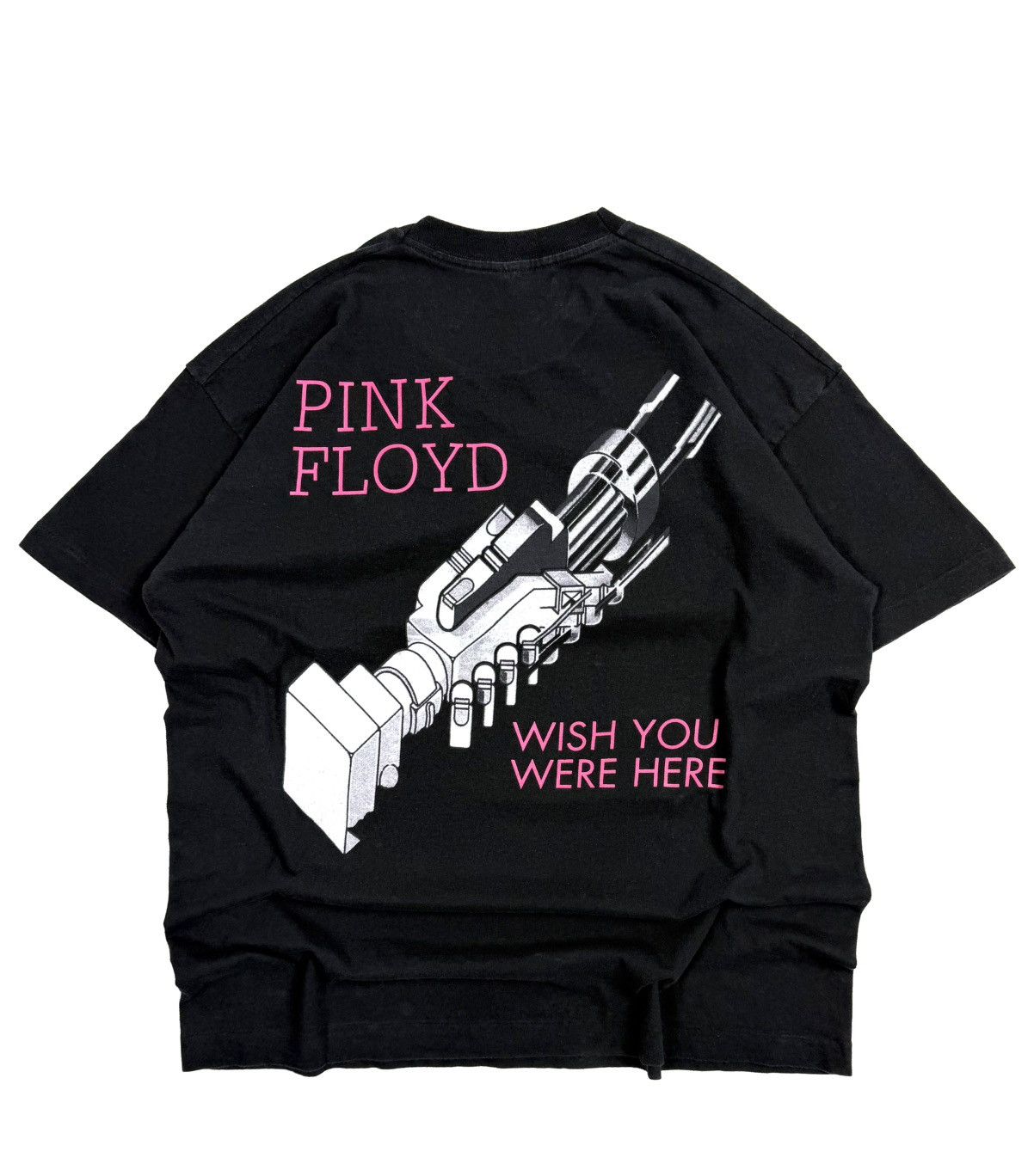Pink Floyd 1994 Pink Floyd Wish You Were Here Tee Vintage Band T-shirt Size US XL / EU 56 / 4 - 2 Thumbnail