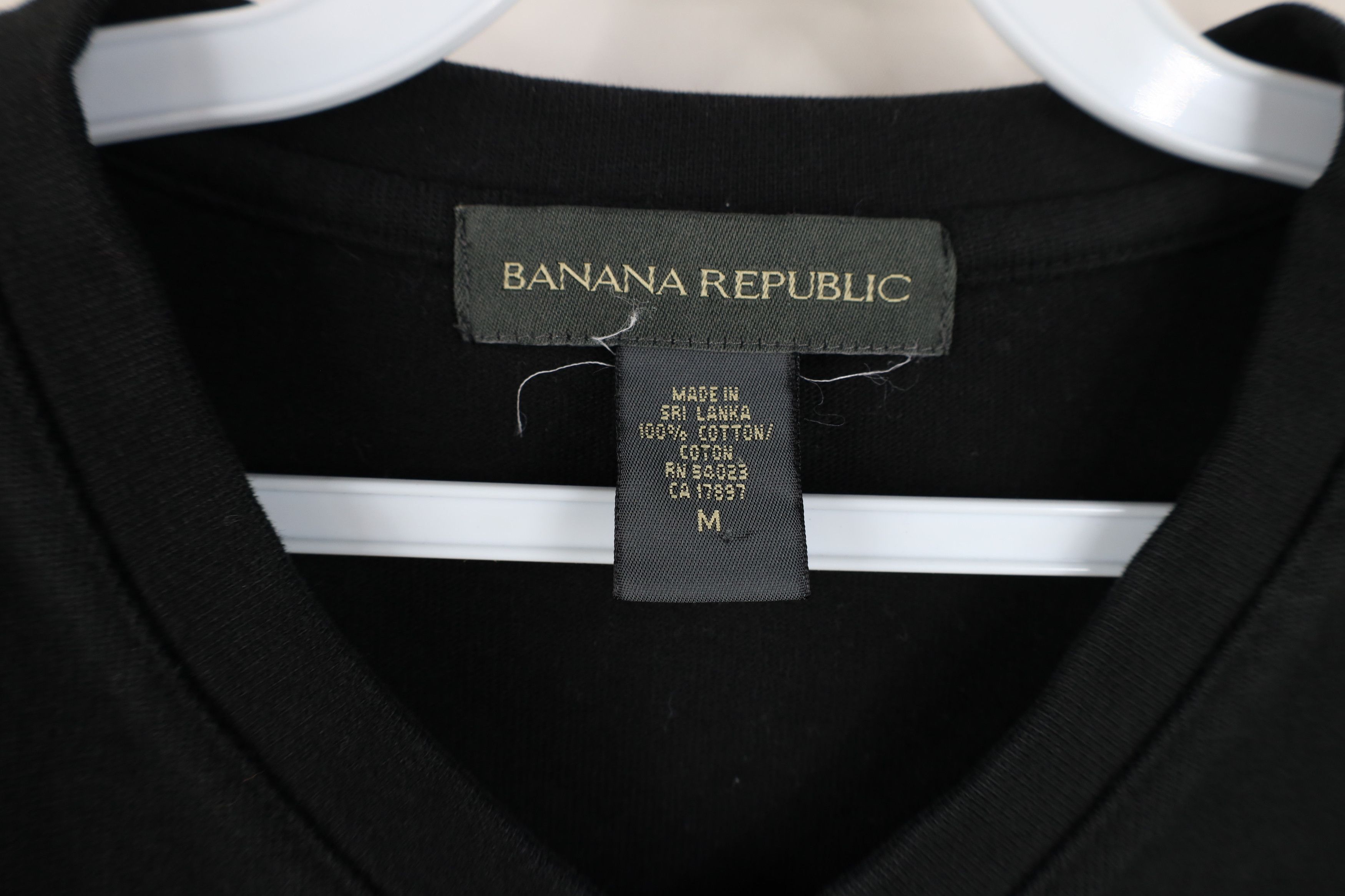 Banana Republic Vintage Y2K Banana Republic Cotton Ribbed Knit T-Shirt Size US M / EU 48-50 / 2 - 5 Thumbnail