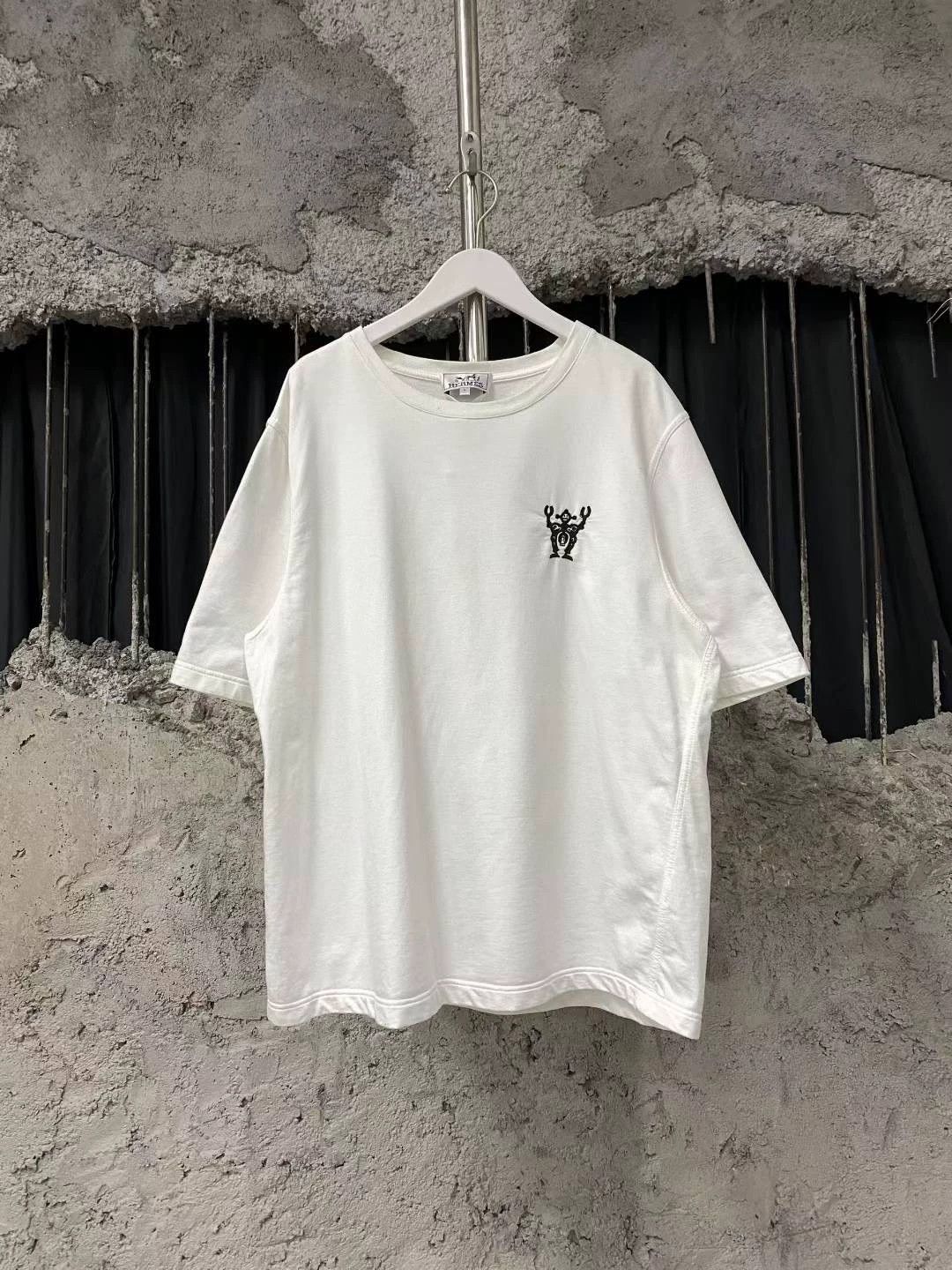 Hermes Hermes Embroidered Robot Short Sleeve - dmc Size US L / EU 52-54 / 3 - 1 Thumbnail