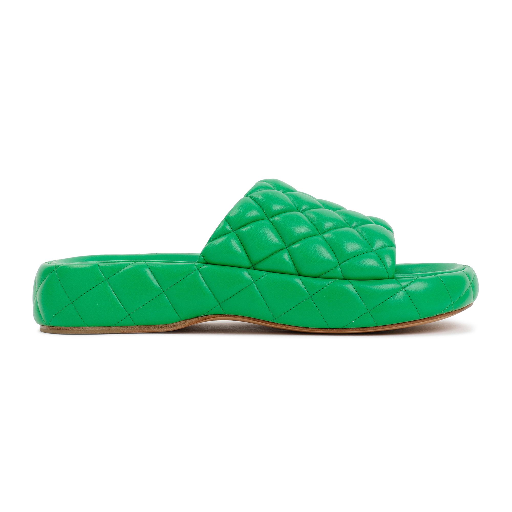 Bottega Veneta Bottega Veneta Padded Leather Sandals Size US 6 / IT 36 - 1 Thumbnail