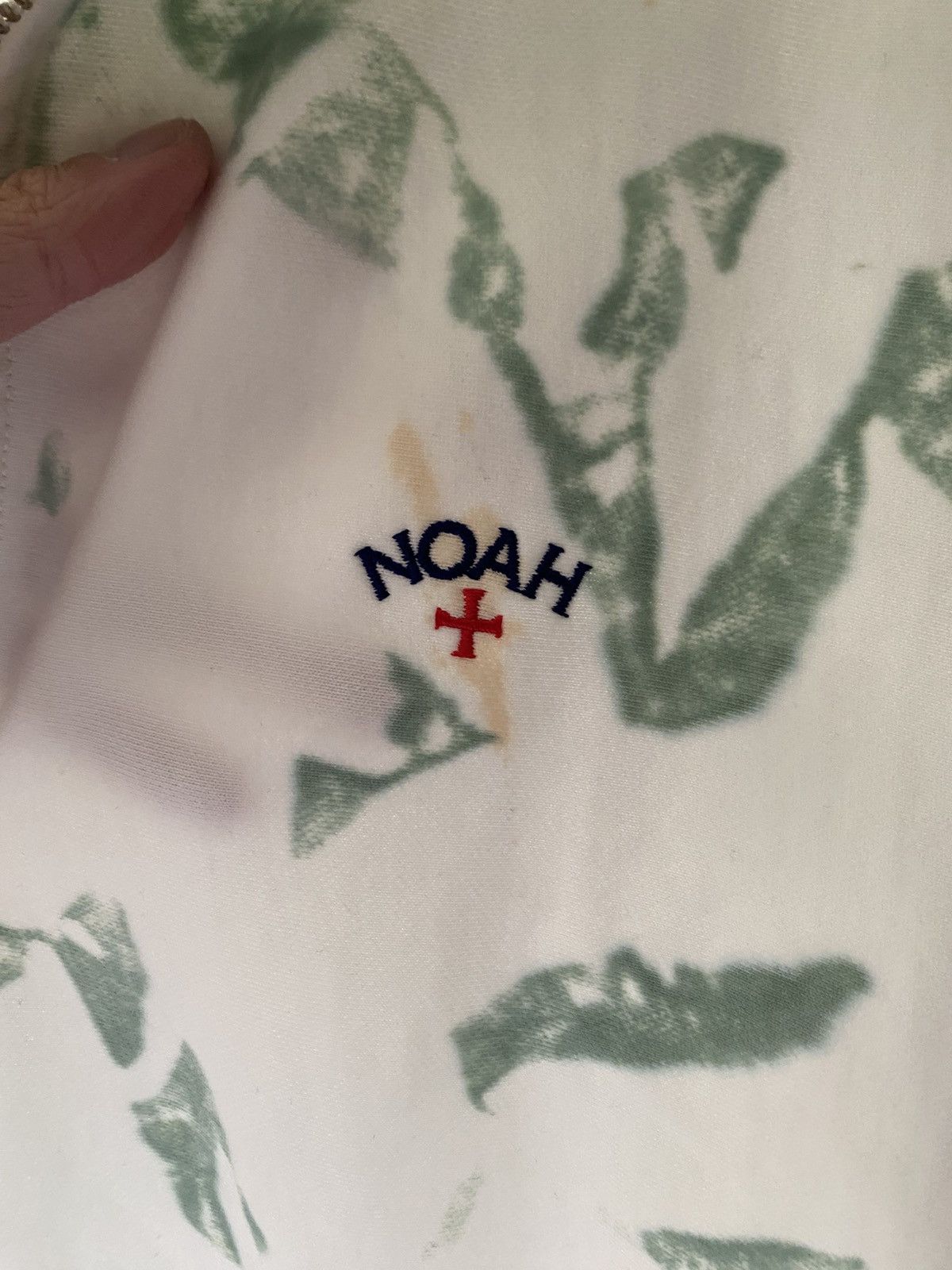 Noah Noah Tie Dye Green Quarter Zip Pullover Size US XL / EU 56 / 4 - 2 Thumbnail