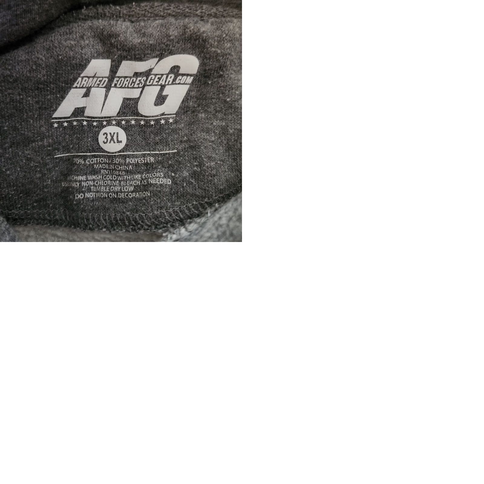 Vintage U.S. Air Force Hoodie Mens 3XL Gray Embroidered Armed Forces USA America Hoodie Pullover Sweatshirt Men Gray 3XL Embroidered USA America Size US XXL / EU 58 / 5 - 9 Thumbnail