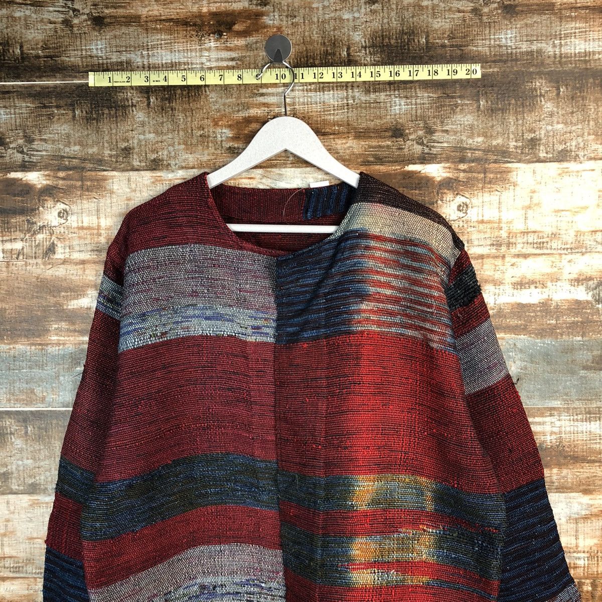 Japanese Brand Japan art vintage Red Knitwear #A1264 Size US L / EU 52-54 / 3 - 2 Thumbnail