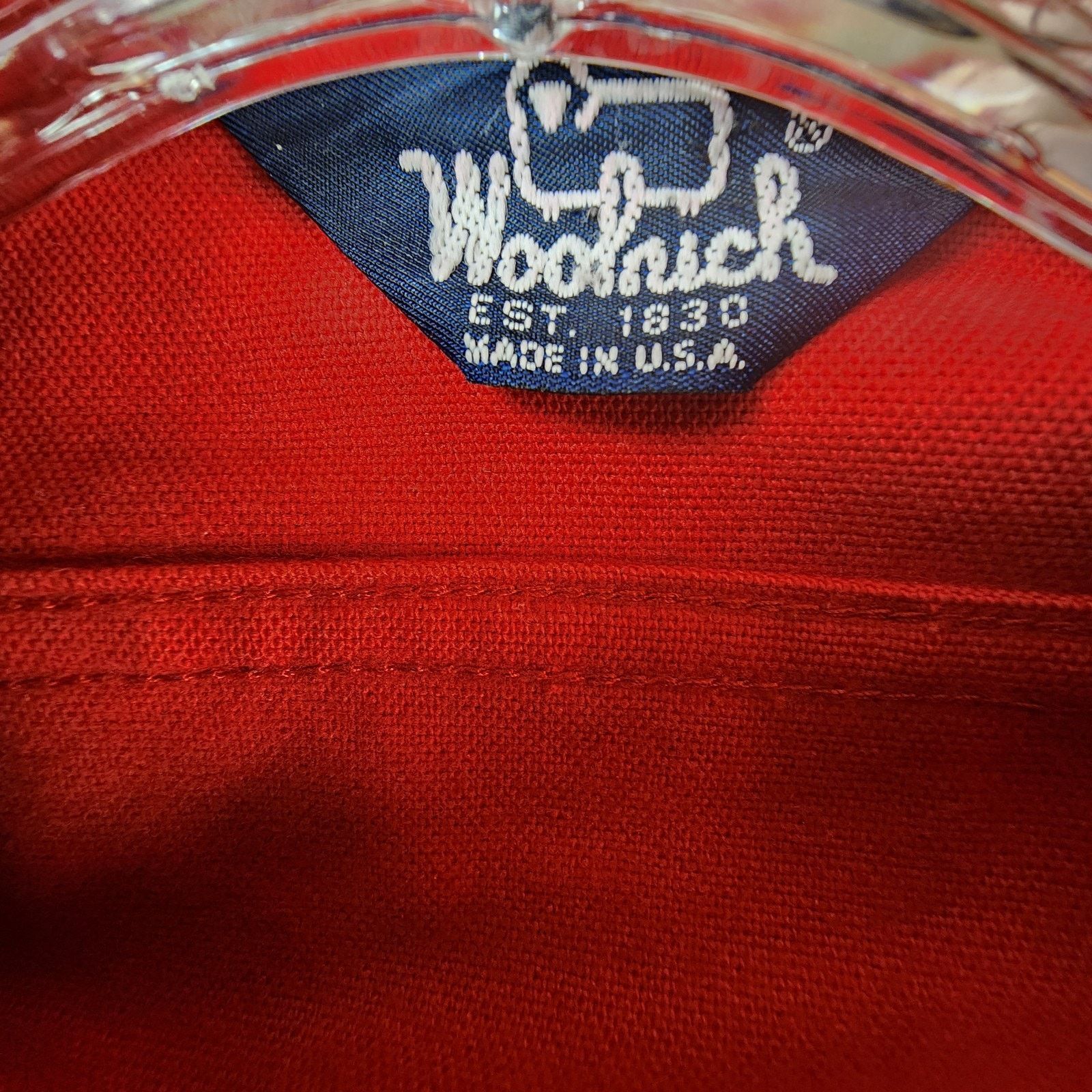 Woolrich Woolen Mills Woolrich Flannel Shirt Men Med Long Sleeve Red Heavyweight Size US M / EU 48-50 / 2 - 9 Thumbnail