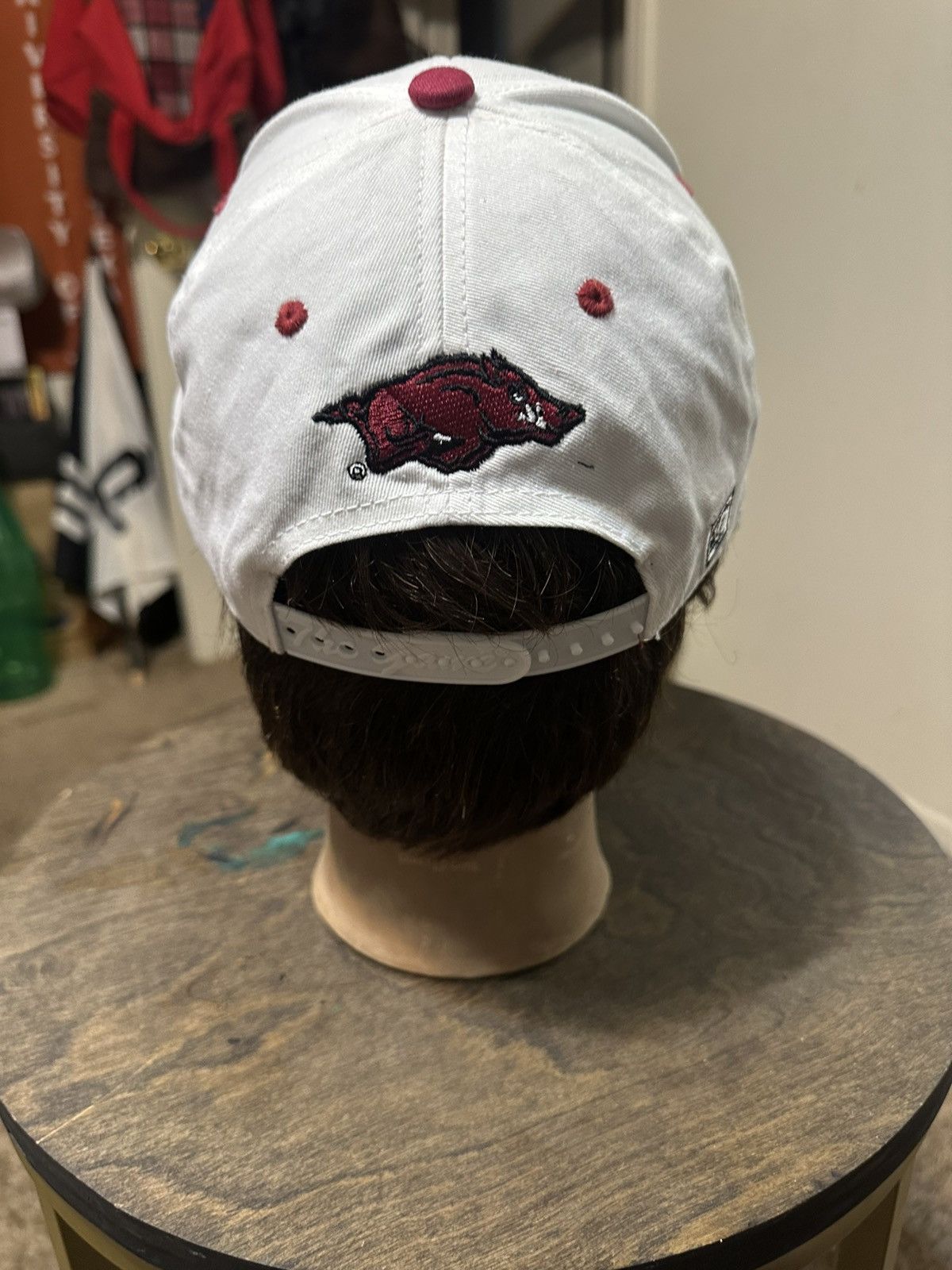 NCAA Vintage NCAA Arkansas University “HOGS” hat 90s Size ONE SIZE - 4 Thumbnail