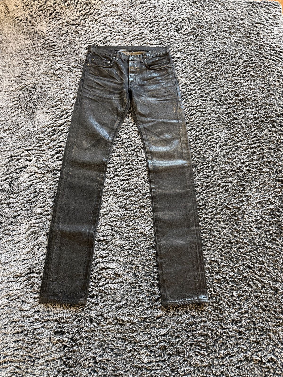 Dior Dior 04 Waxed Luster Denim Size US 29 - 2 Thumbnail