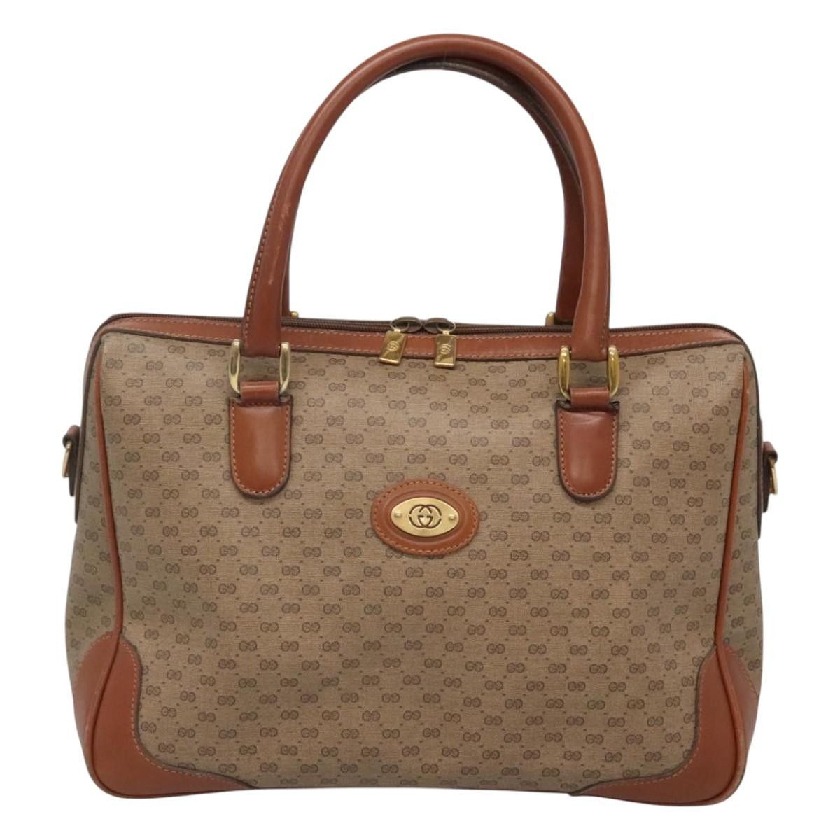 Gucci Gucci Micro Small GG Canvas handbag Size ONE SIZE - 1 Thumbnail