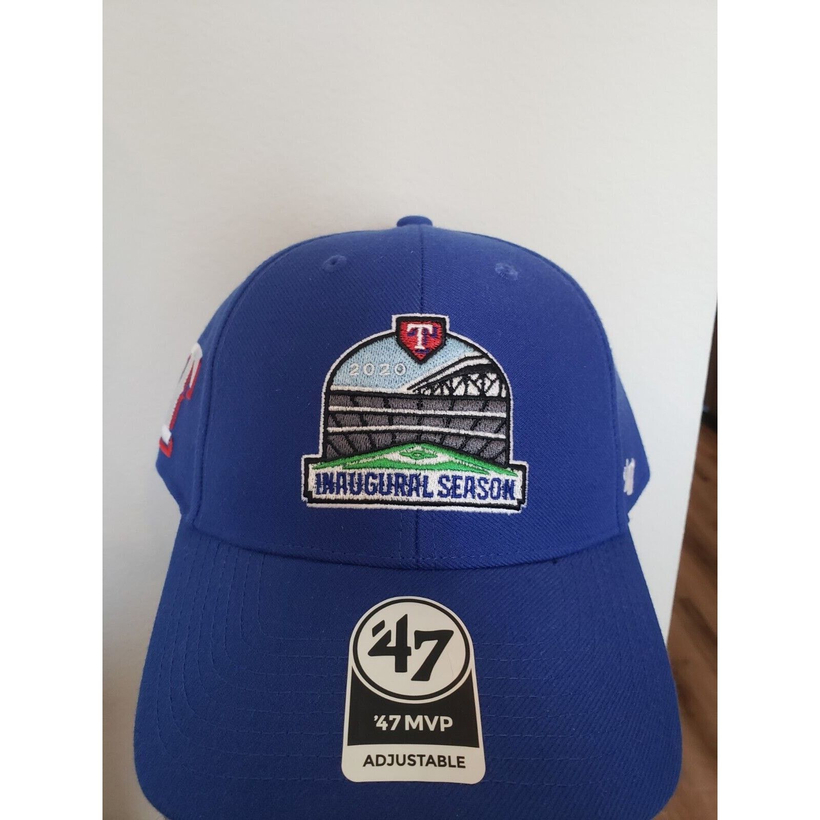 47 Texas Rangers Hat 2020 Inaugural Strapback 47 MVP 47 Brand Size ONE SIZE - 1 Thumbnail