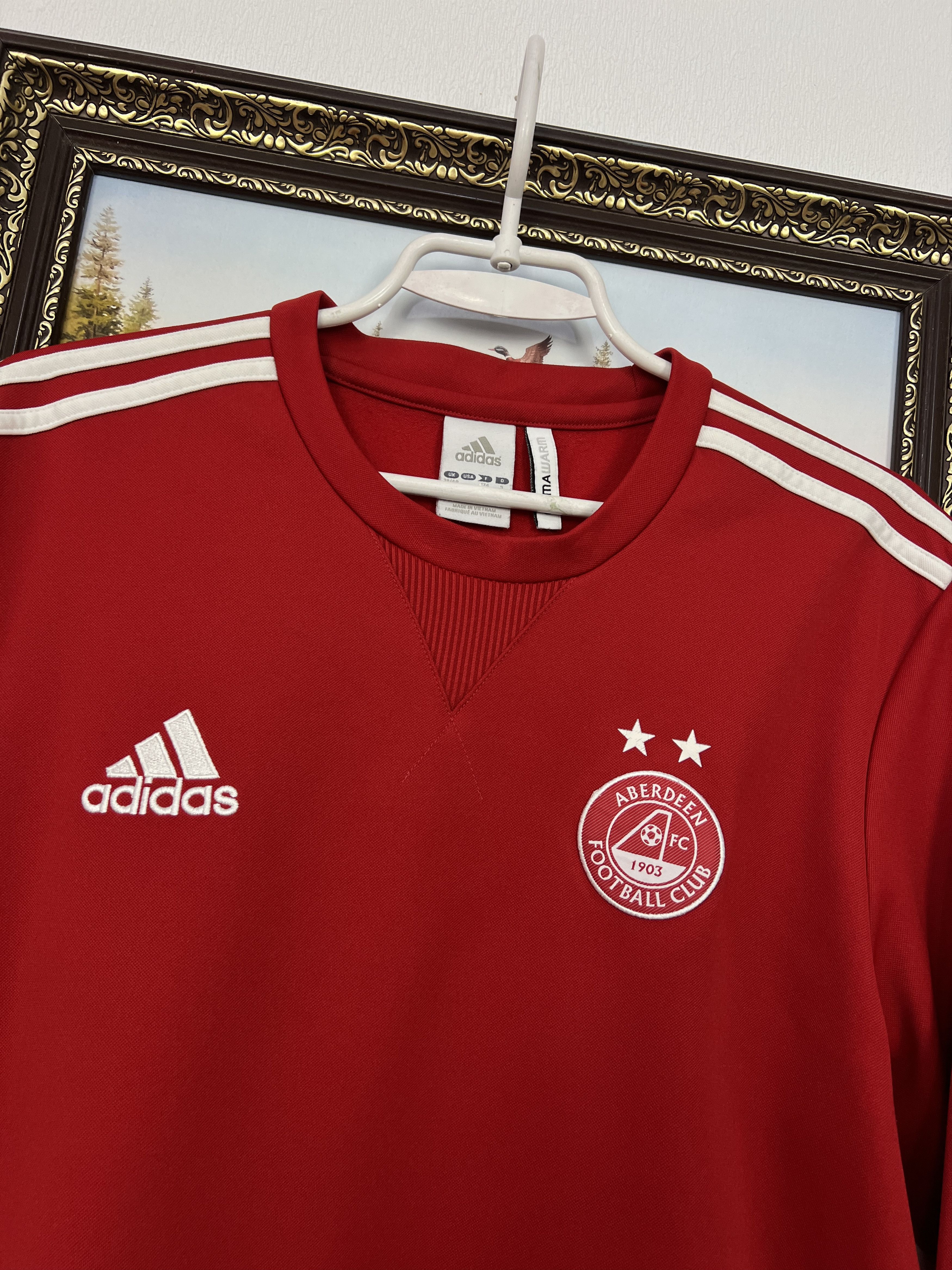 Adidas Vintage Adidas Aberdeen Football Sweatshirt Soccer Crewneck Size US L / EU 52-54 / 3 - 3 Thumbnail