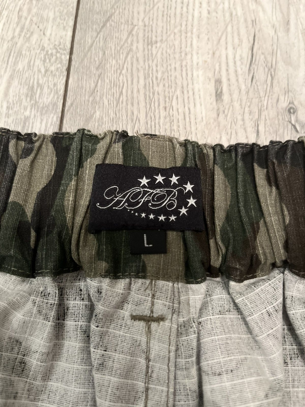 Other AFB Japanese Baggy Shorts Camo - Size L Size US 34 / EU 50 - 6 Thumbnail