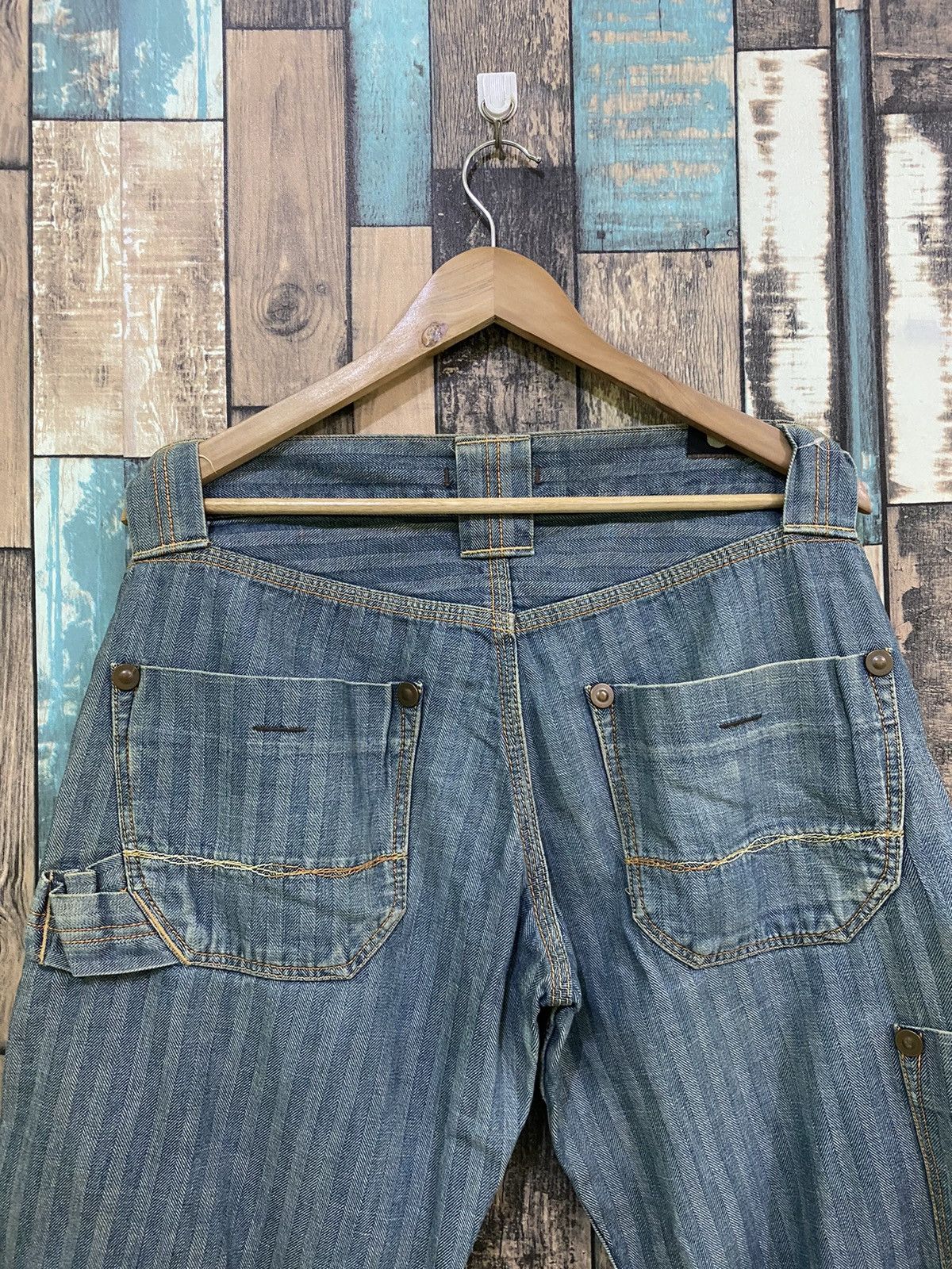 Japanese Brand Blue Way Japan Carpenter Pant Size US 33 - 8 Thumbnail